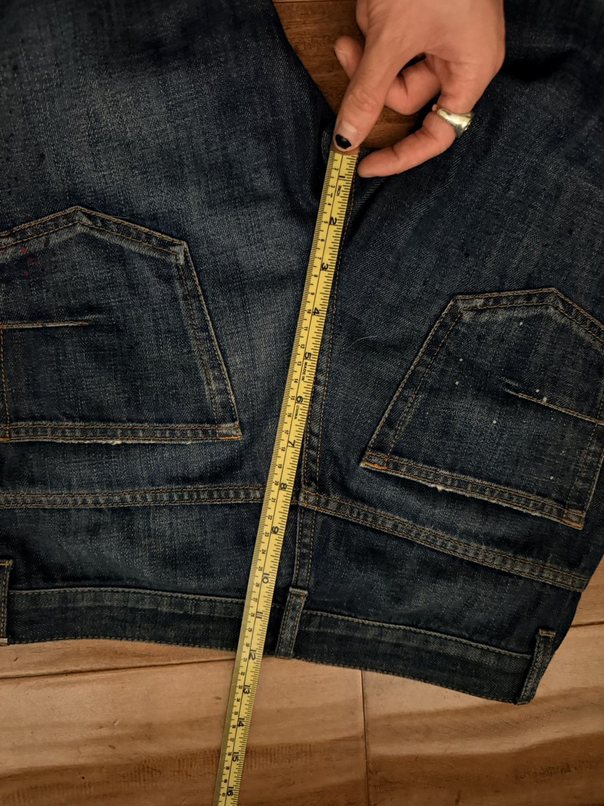 Dior Dior Homme SS10 KVA Paint Splatter Denim Size 26 Size US 26 / EU 42 - 17 Thumbnail