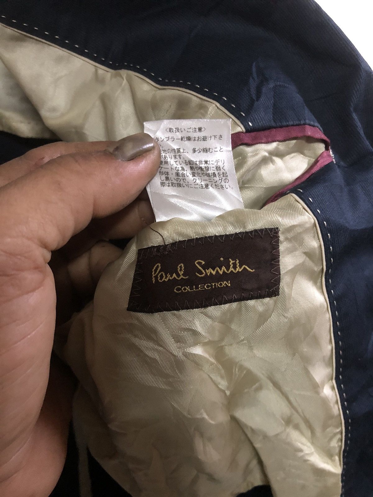 Designer × Japanese Brand × Paul Smith Vintage paul Smith blazer Size 44R - 8 Thumbnail