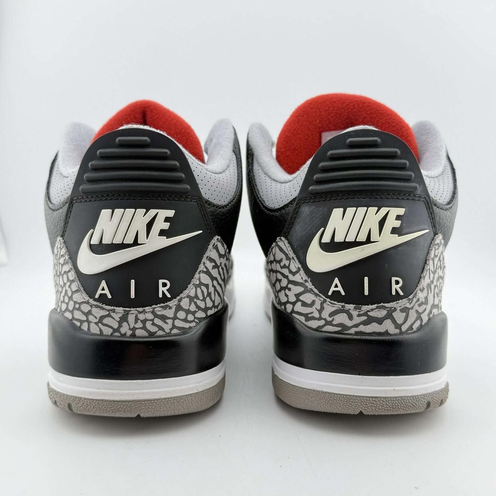 Jordan Brand Jordan 3 Black Cement 2018 US 9 Used No Box Size US 9 / EU 42 - 5 Thumbnail