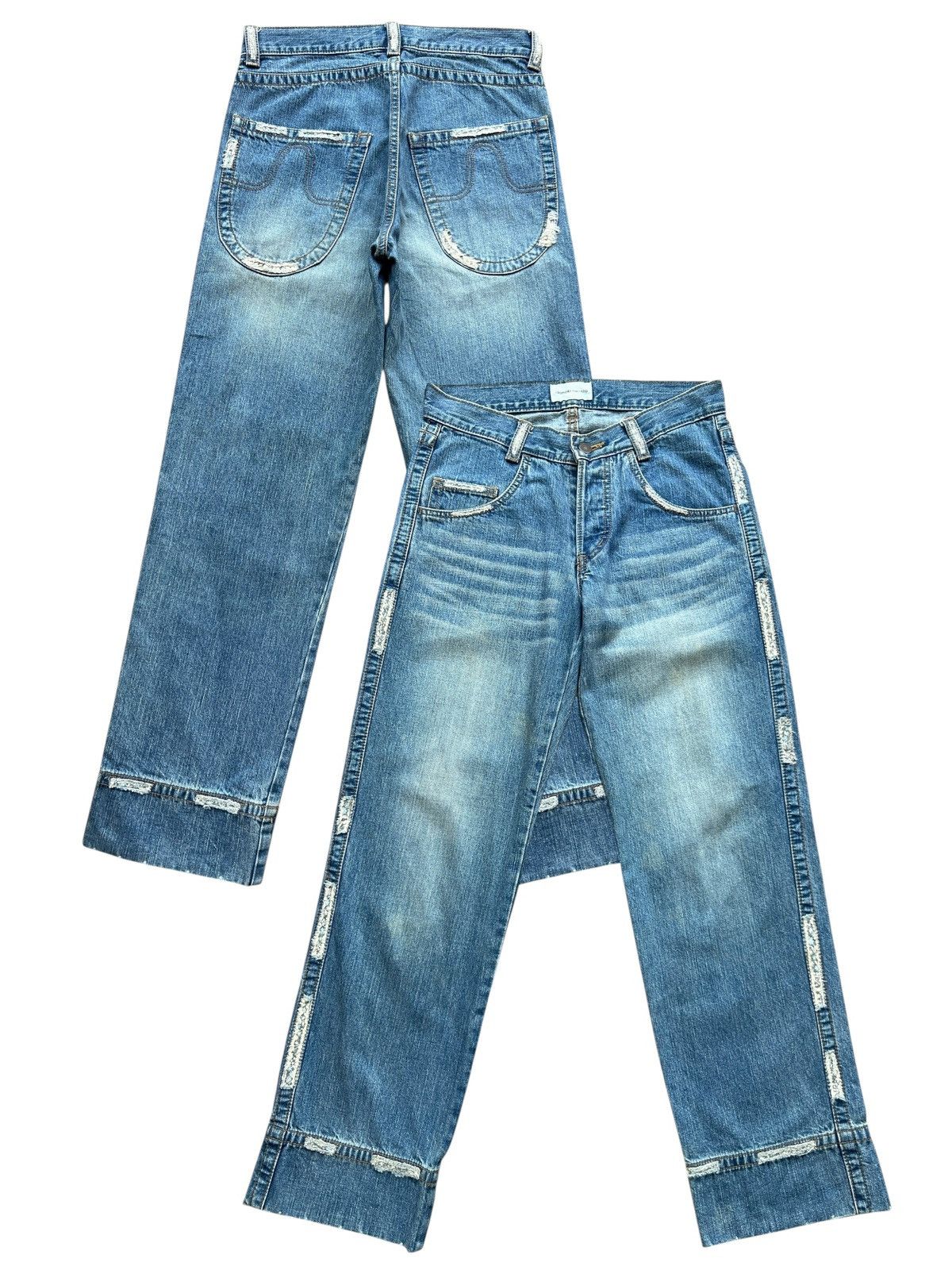 Issey Miyake Issey Miyake Tsumori Chisato Denim Jeans 30x29 Size 30" / US 8 / IT 44 - 1 Thumbnail