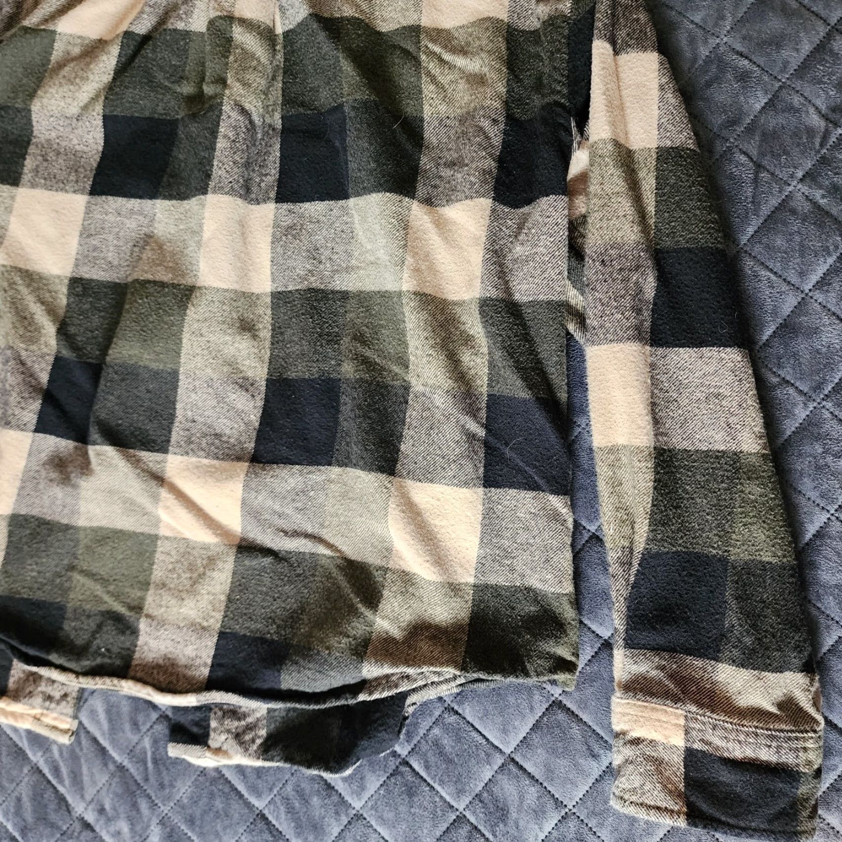 Greats Great Northwest Mens Long Sleeve Shirt XL Plaid Green Button Up Size US XL / EU 56 / 4 - 7 Thumbnail