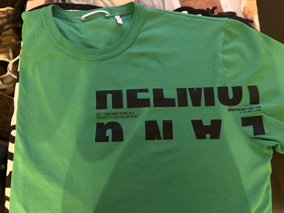 Helmut Lang Helmut Lang Macro Mix Tee Size US XL / EU 56 / 4 - 3 Thumbnail