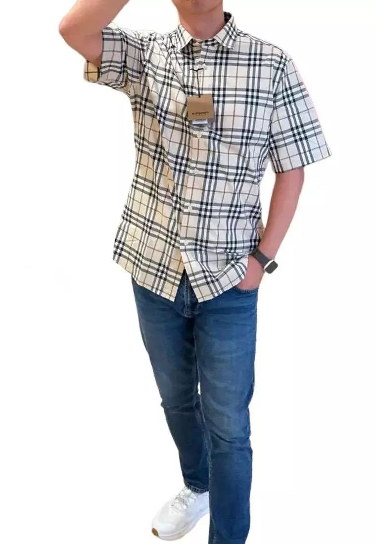 Burberry o1w1db10326 Shefford Check Shirt in Multicolor Size US XXL / EU 58 / 5 - 2 Thumbnail
