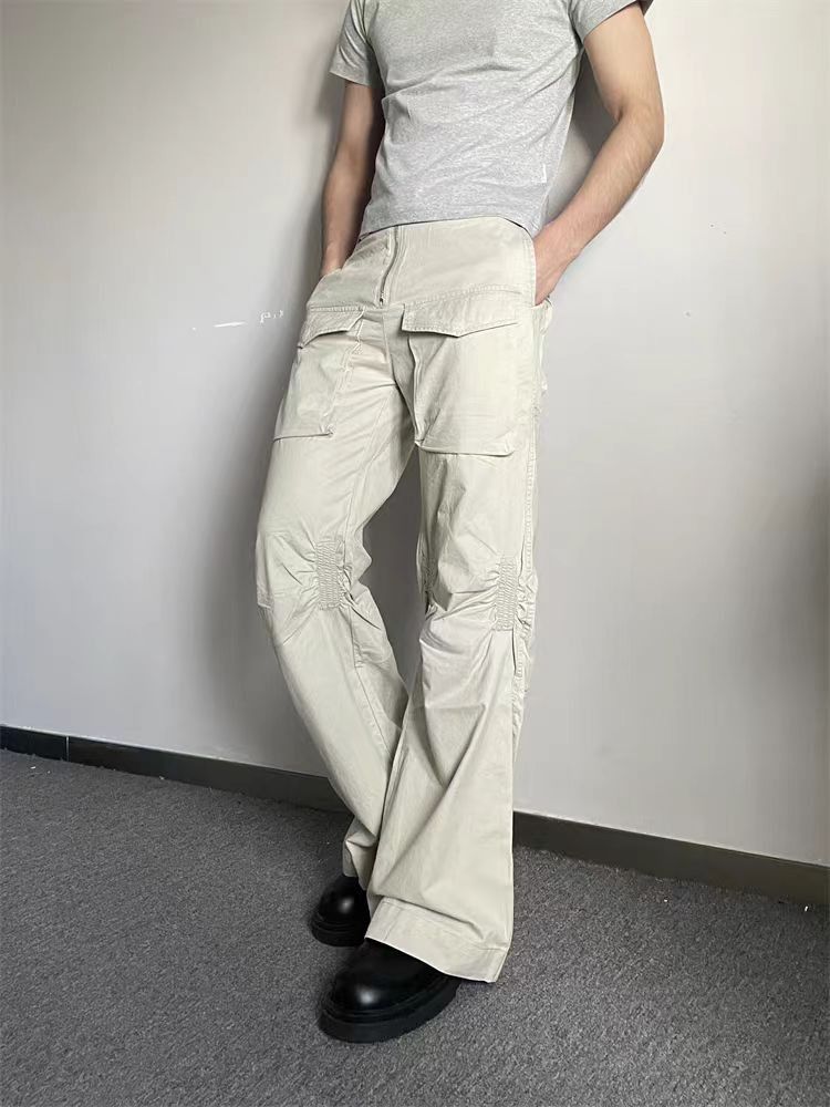 Japanese Brand × Vintage Vintage Workwear Pleated Wide Leg Loose Casual Pants Size US 32 / EU 48 - 2 Thumbnail
