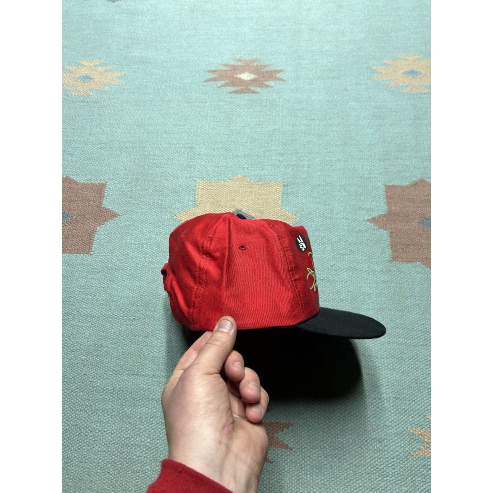 NASCAR VINTAGE 90s SnapBack hat cap Kendall racing Kyle Petty motor oil 42 nascar 1995 Mens Adjustable Red Cap/Hat Size ONE SIZE - 8 Thumbnail