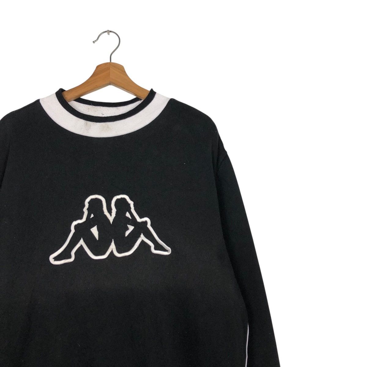Japanese Brand 📌Vintage Jumper Sweatshirt Kappa Big Logo Design Size US M / EU 48-50 / 2 - 7 Thumbnail
