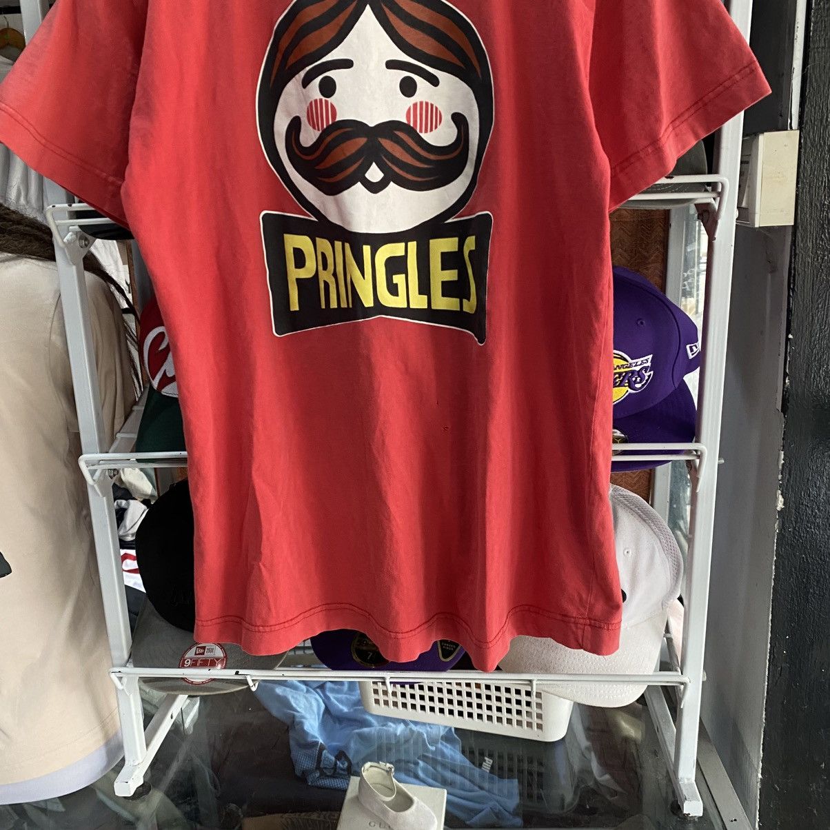 Vintage Vintage Pringles chips shirt Size US M / EU 48-50 / 2 - 4 Thumbnail