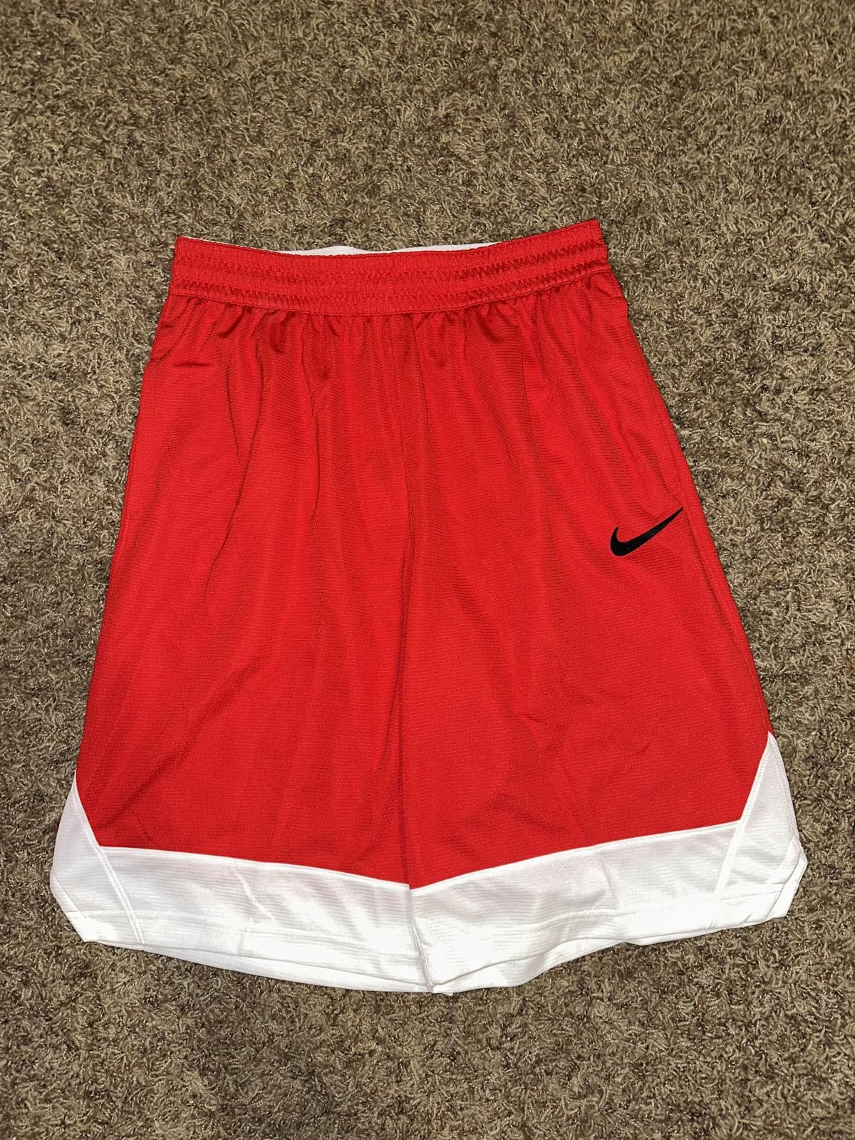 Nike Nike Dri-FIT Icon Men's Basketball Red Shorts Size US 32 / EU 48 - 1 Thumbnail