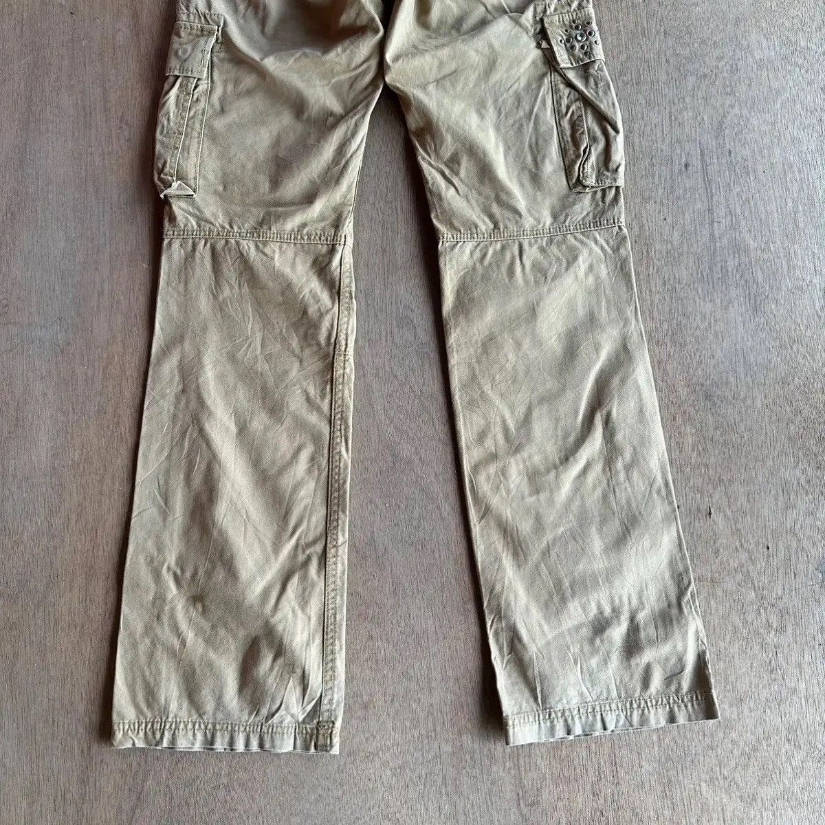 Infinite Archives W32 L33 🔥 FLARE/BOOTCUT NEUTRALINFINITY SPIKY STUDDED CARGO Size US 32 / EU 48 - 16 Thumbnail