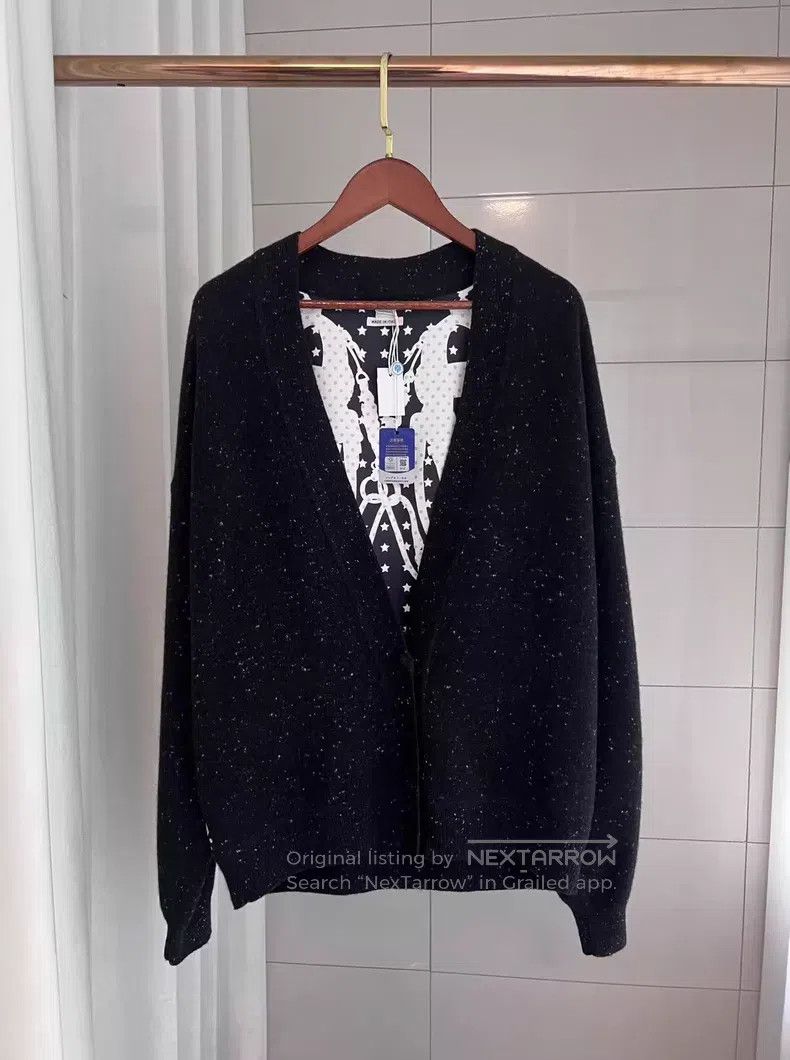 Hermes Hermes Silk and knit open front cardigan Size XS / US 0-2 / IT 36-38 - 1 Thumbnail