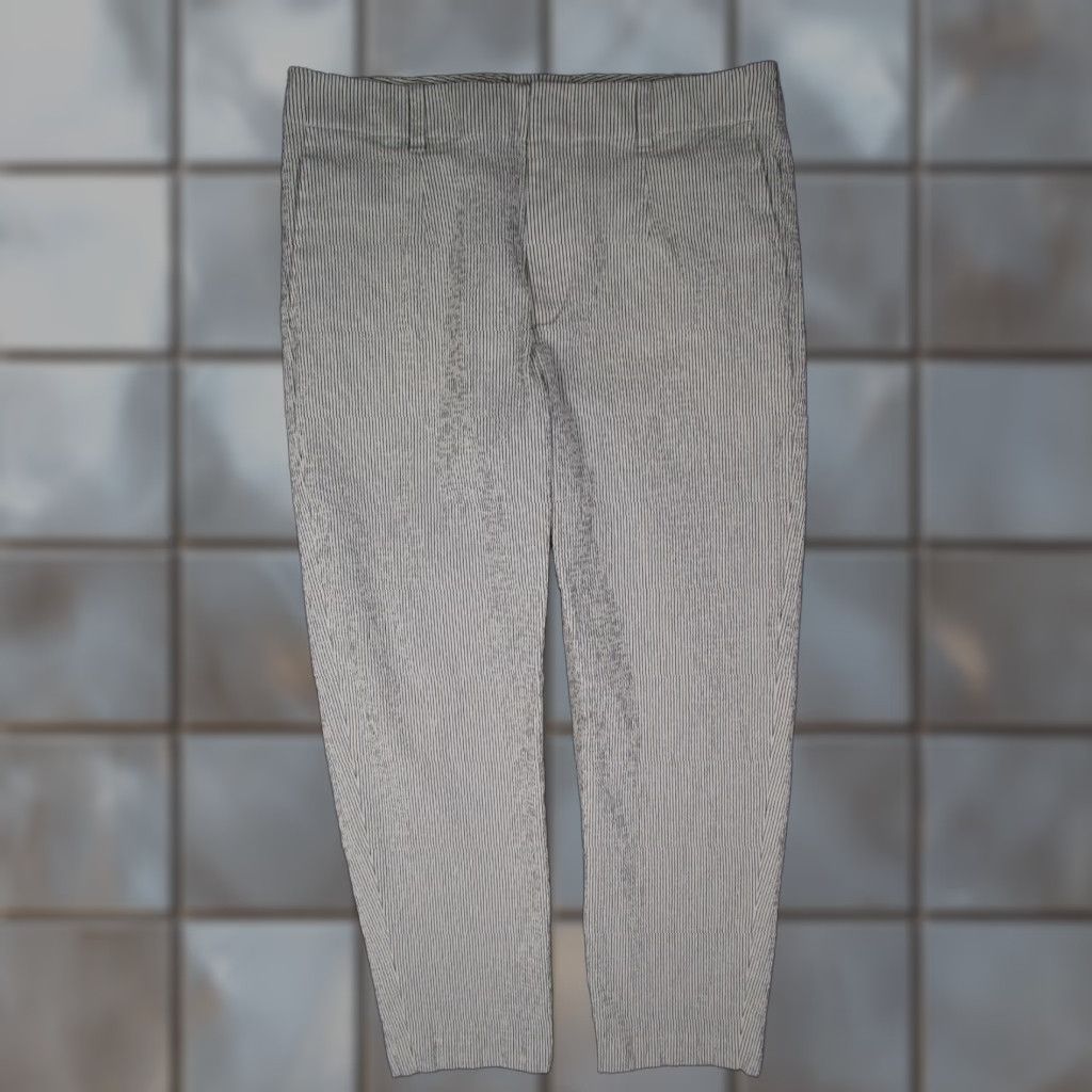 Rag & Bone RAG & BONE Chino Pants Mens 34 Blue Stripe Seersucker Flat Front Classic Casual 34x27 Size US 34 / EU 50 - 1 Thumbnail