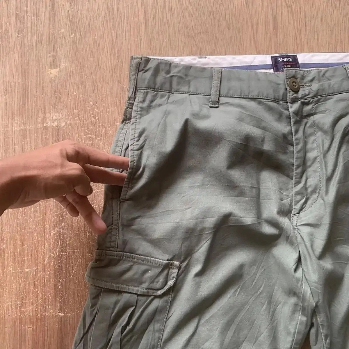 Japanese Brand SHIPS JAPAN TROUSERS UTILITY 31x34 TACTICAL CARGO PANTS Size US 31 - 4 Thumbnail