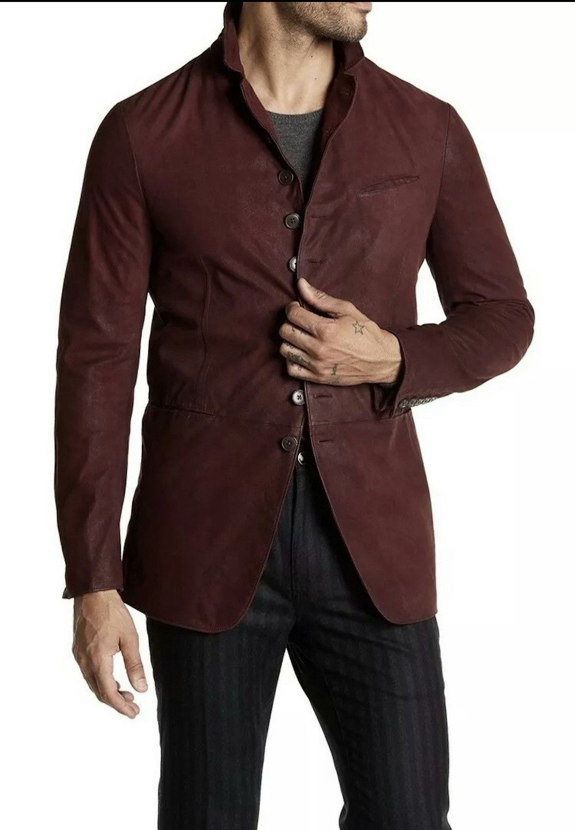 John Varvatos Multibutton front jacket. 58 Size US XXL / EU 58 / 5 - 4 Thumbnail
