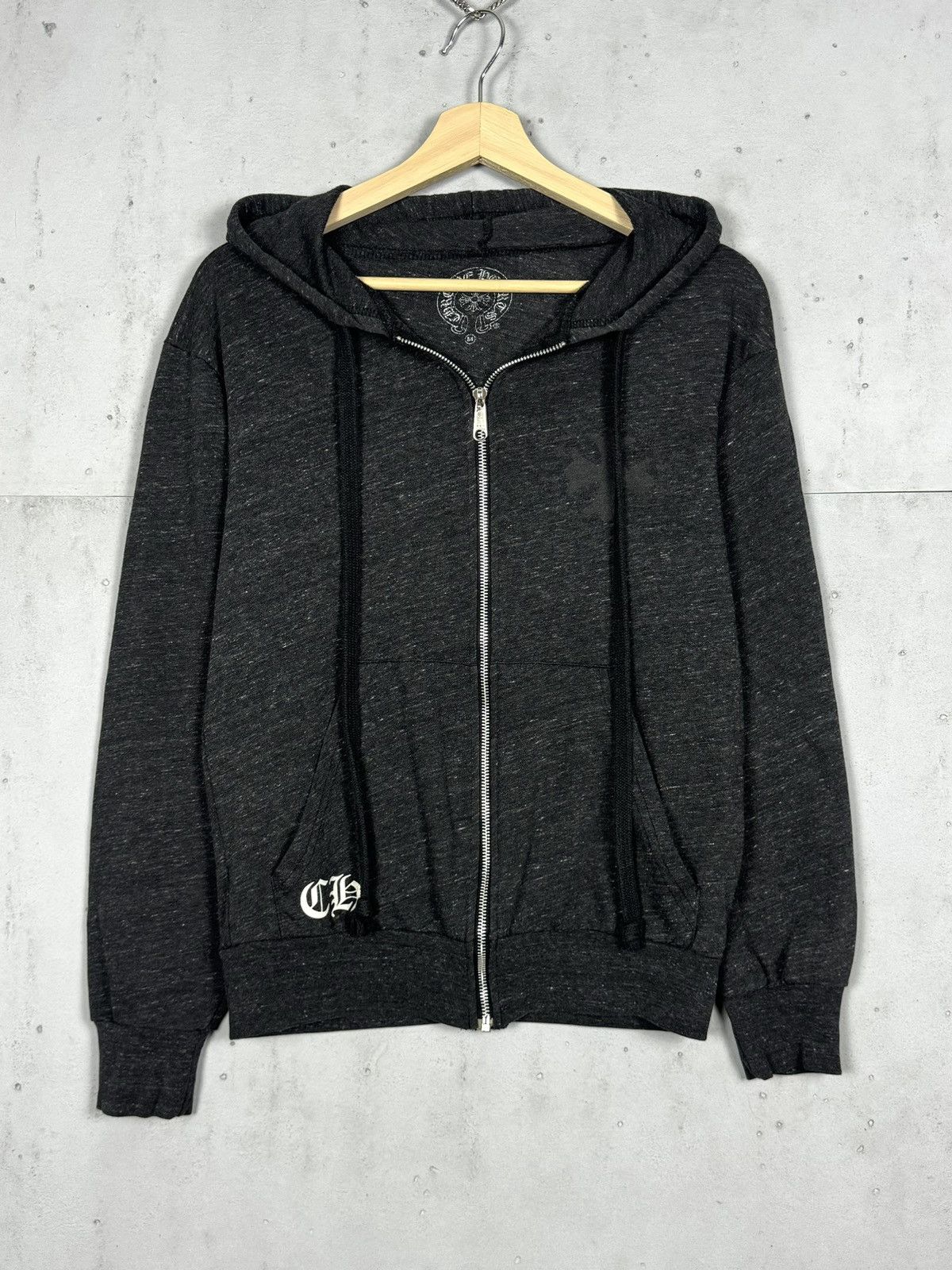Grey Chrome Hearts Hoodie | Grailed
