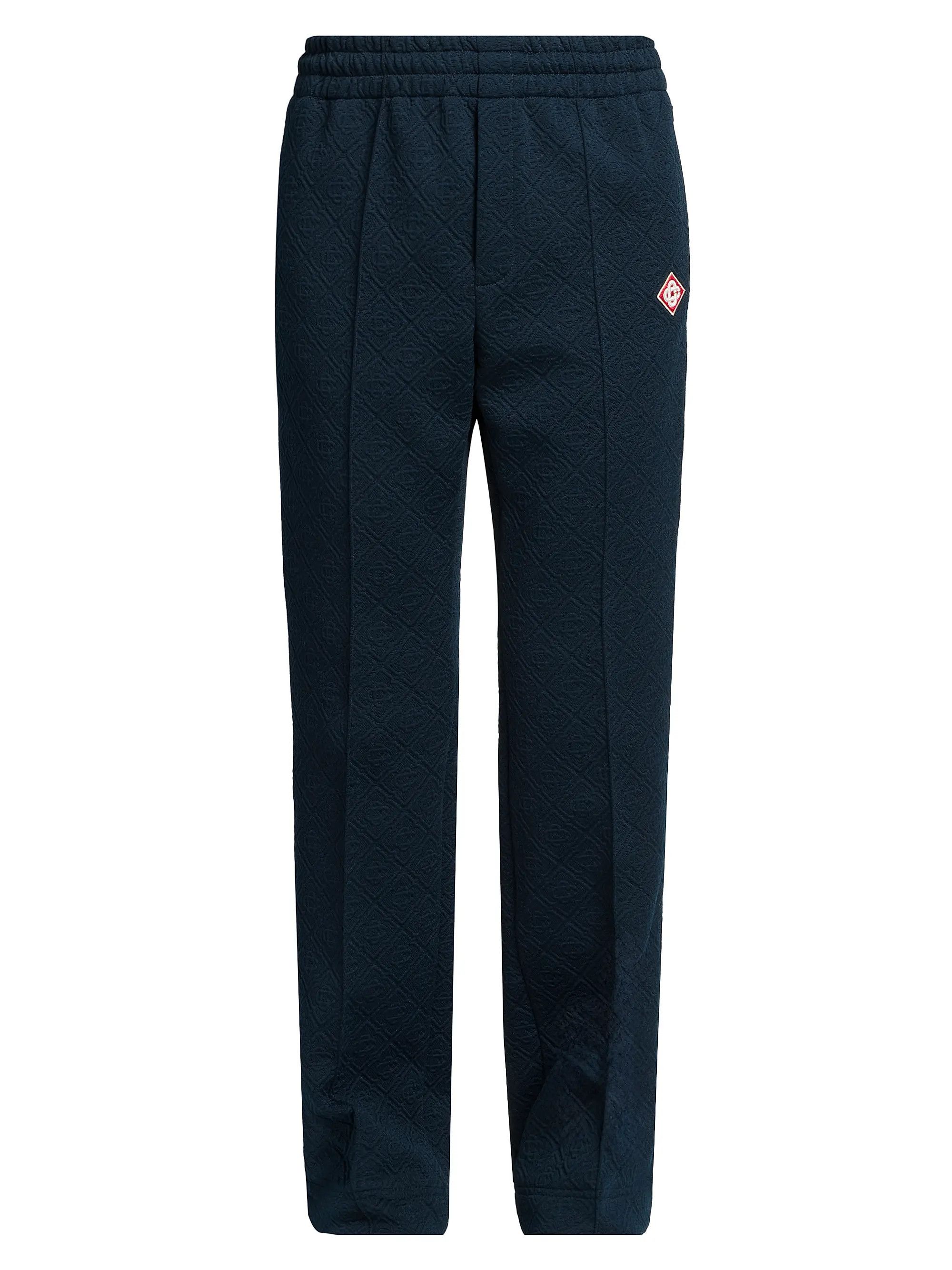 Casablanca os11x0725 Contrast Piping Track Pants in Navy Size US 30 / EU 46 - 1 Thumbnail