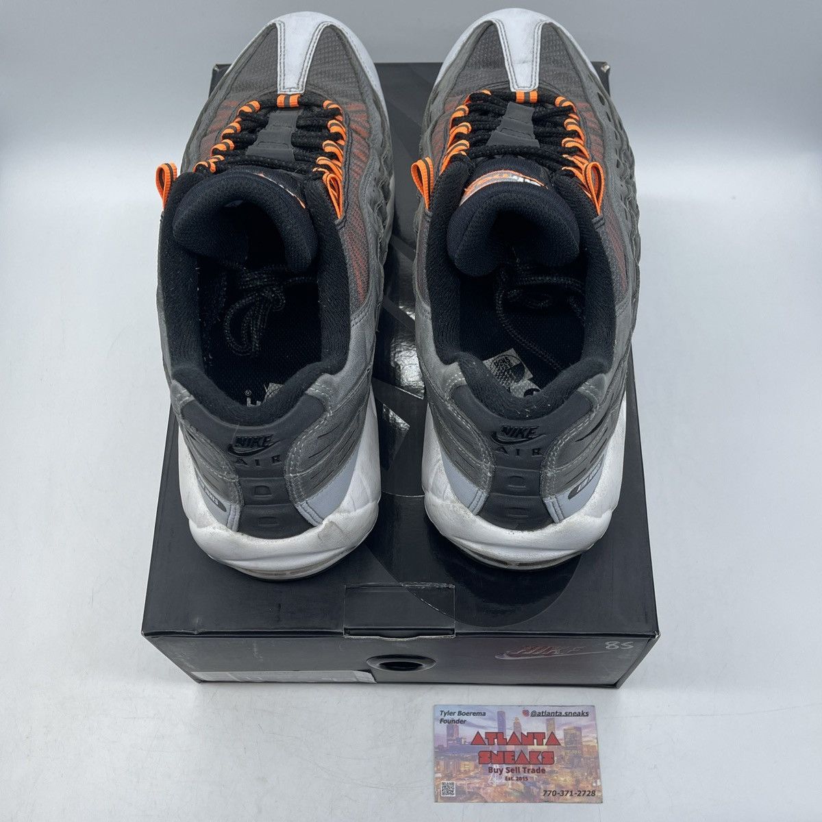 Nike Kim jones x air max 95 total orange Size US 11 / EU 44 - 6 Thumbnail