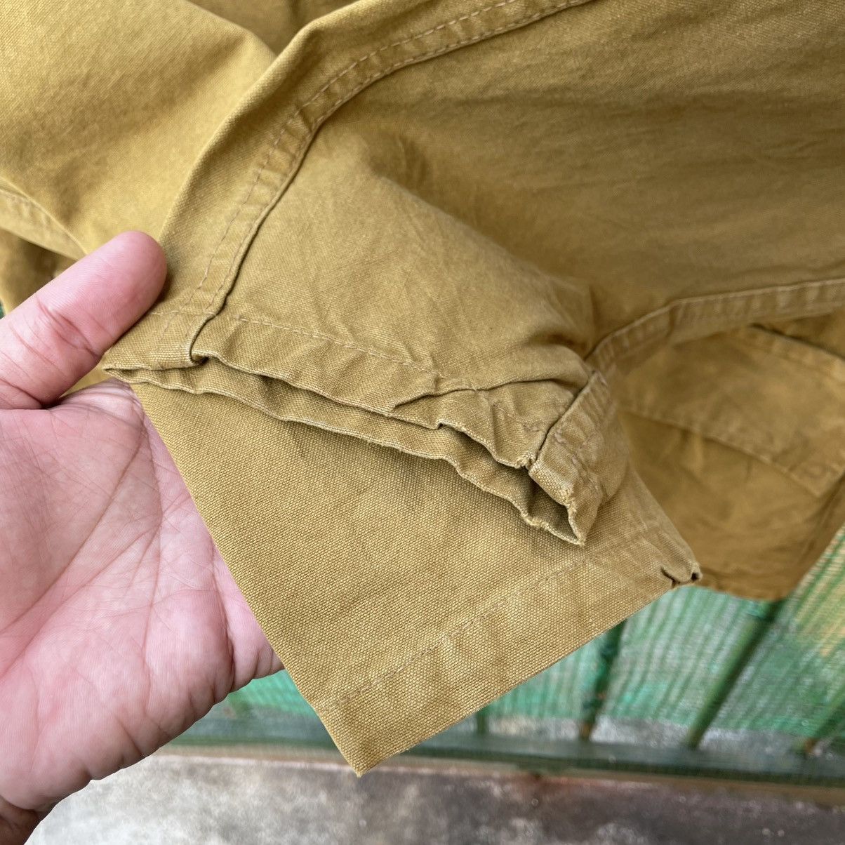 American Apparel 🔥Vintage 70s Bulls Eyes Duck Canvas Hunting Chore Jacket Size US M / EU 48-50 / 2 - 9 Thumbnail