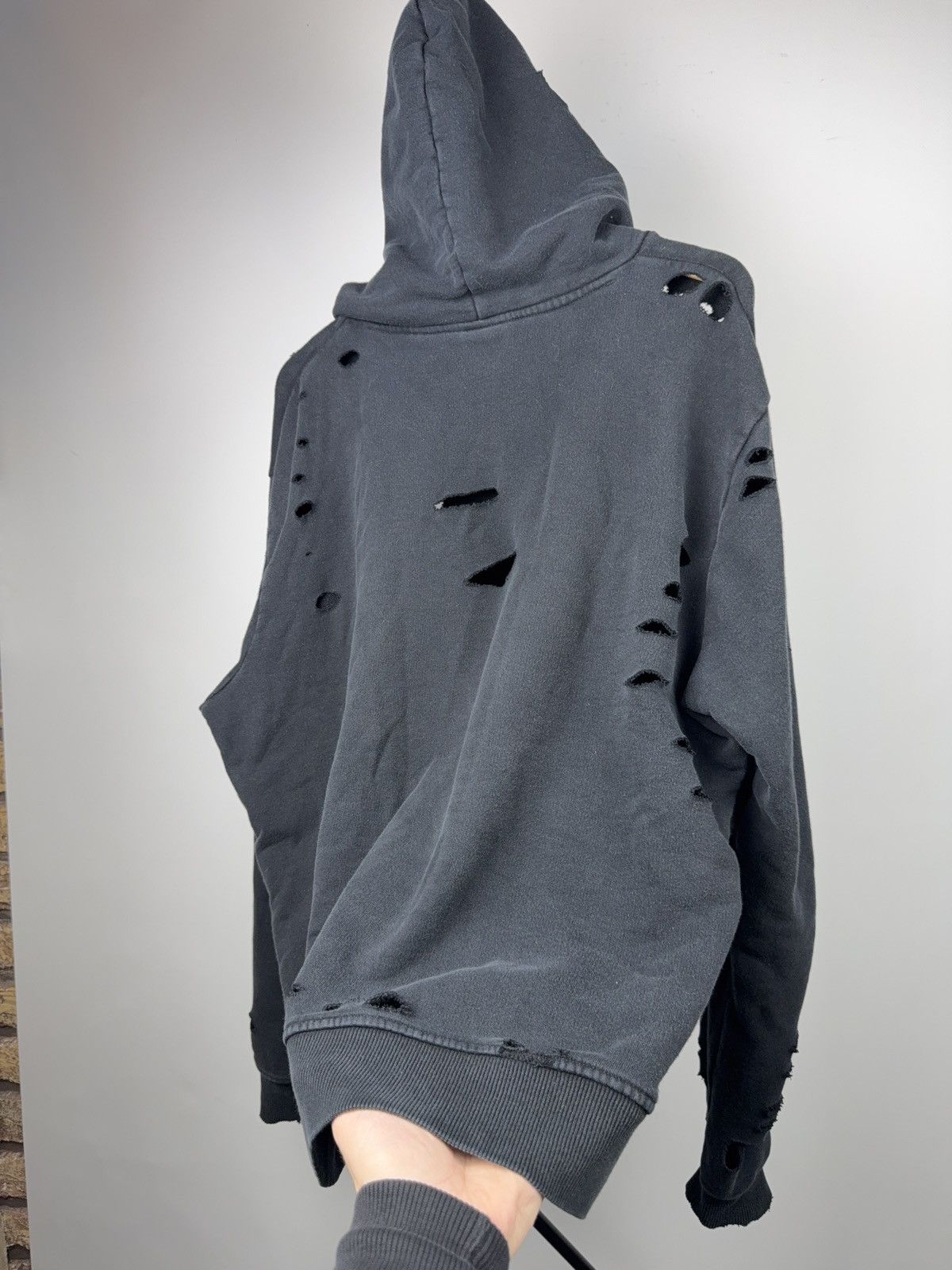 Von Dutch 00s Y2K Von Dutch Distressed Hoodie Y2K Grunge Destroyed Size US L / EU 52-54 / 3 - 19 Thumbnail