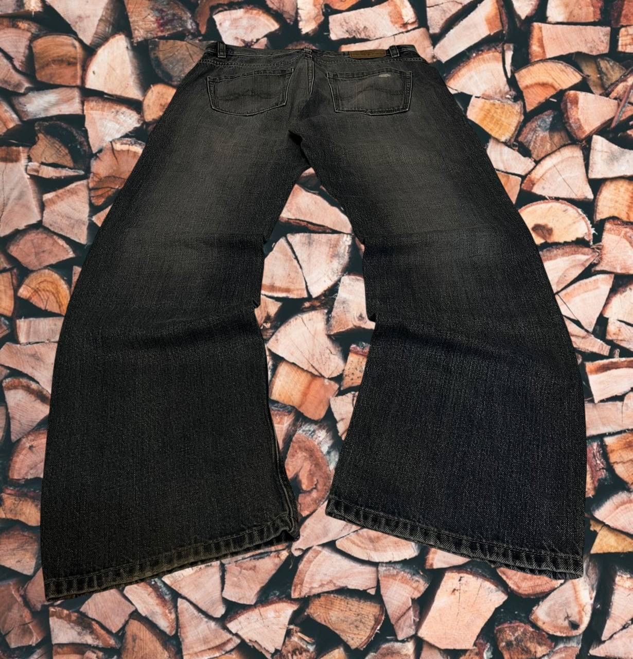 Japanese Brand × Vintage IfSixWasNine japanese Y2K Kapital style baggy jeans Size US 35 - 4 Thumbnail
