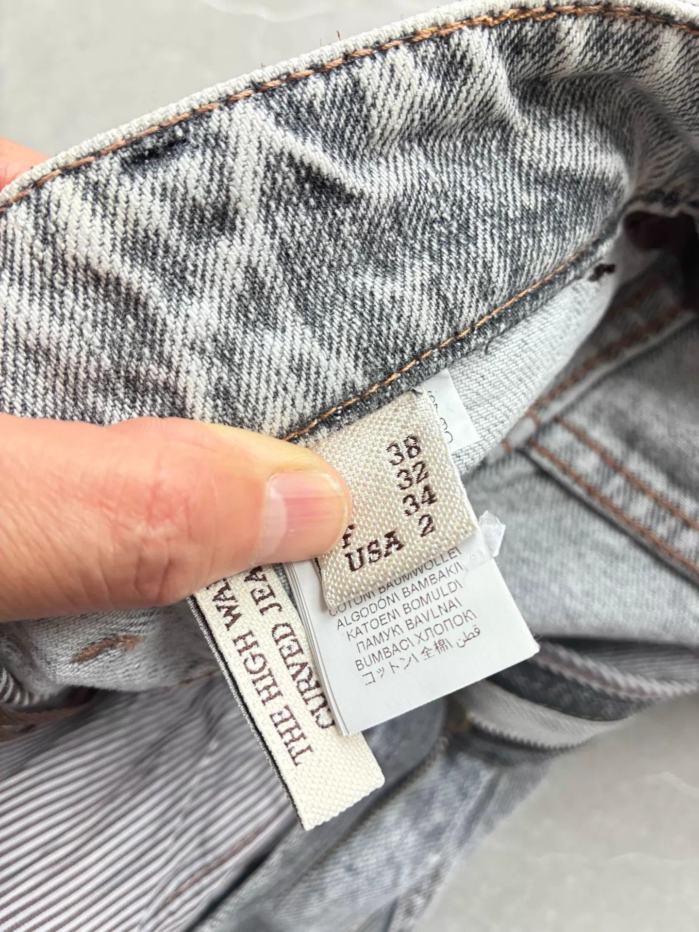 Brunello Cucinelli Brunello Cucinelli Light Gray Women's 38 Jeans Size 26" / US 2 / IT 38 - 5 Thumbnail