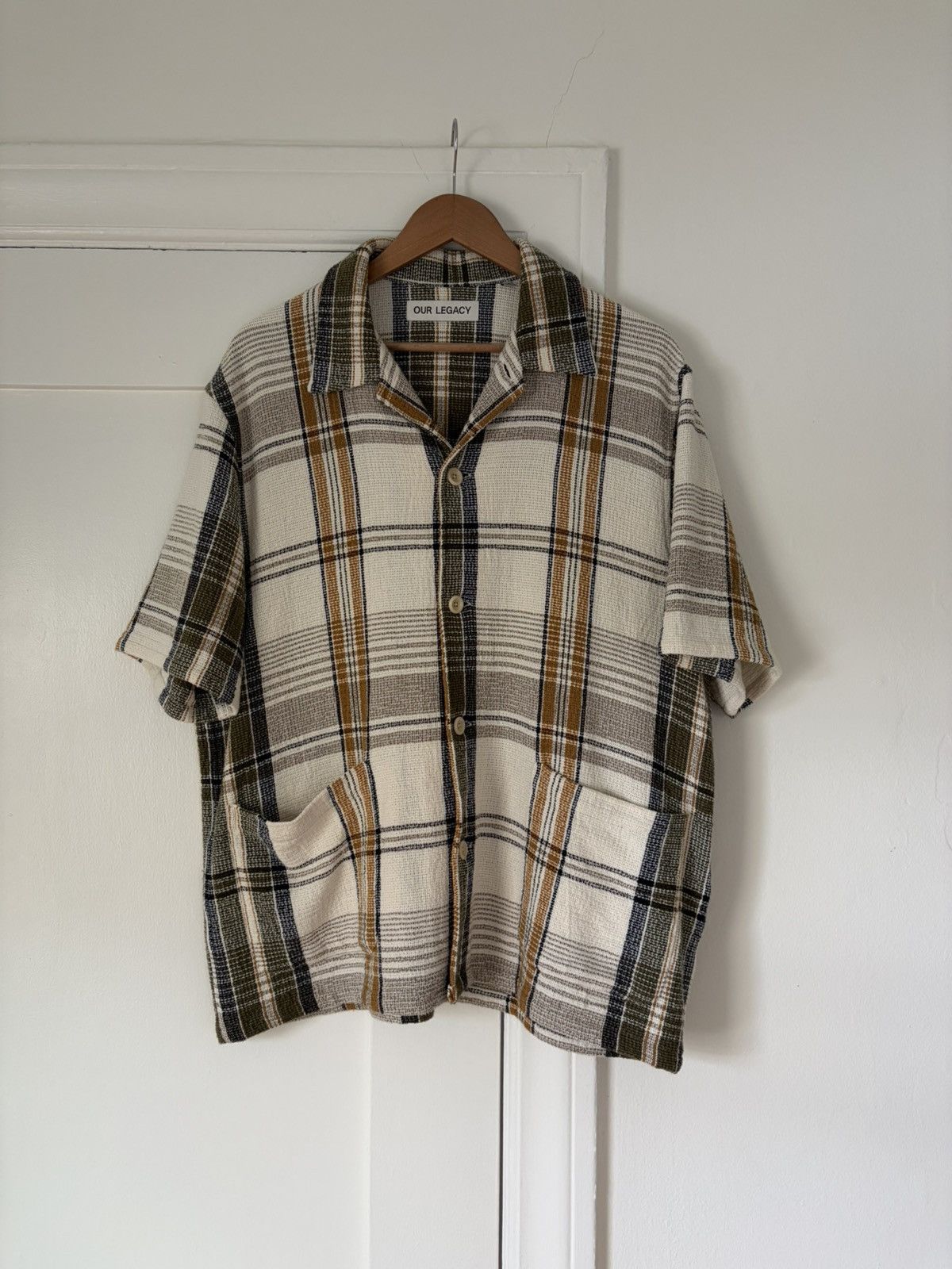 Our Legacy 48/M - Borrowed BD - Green Columbia Check | Grailed