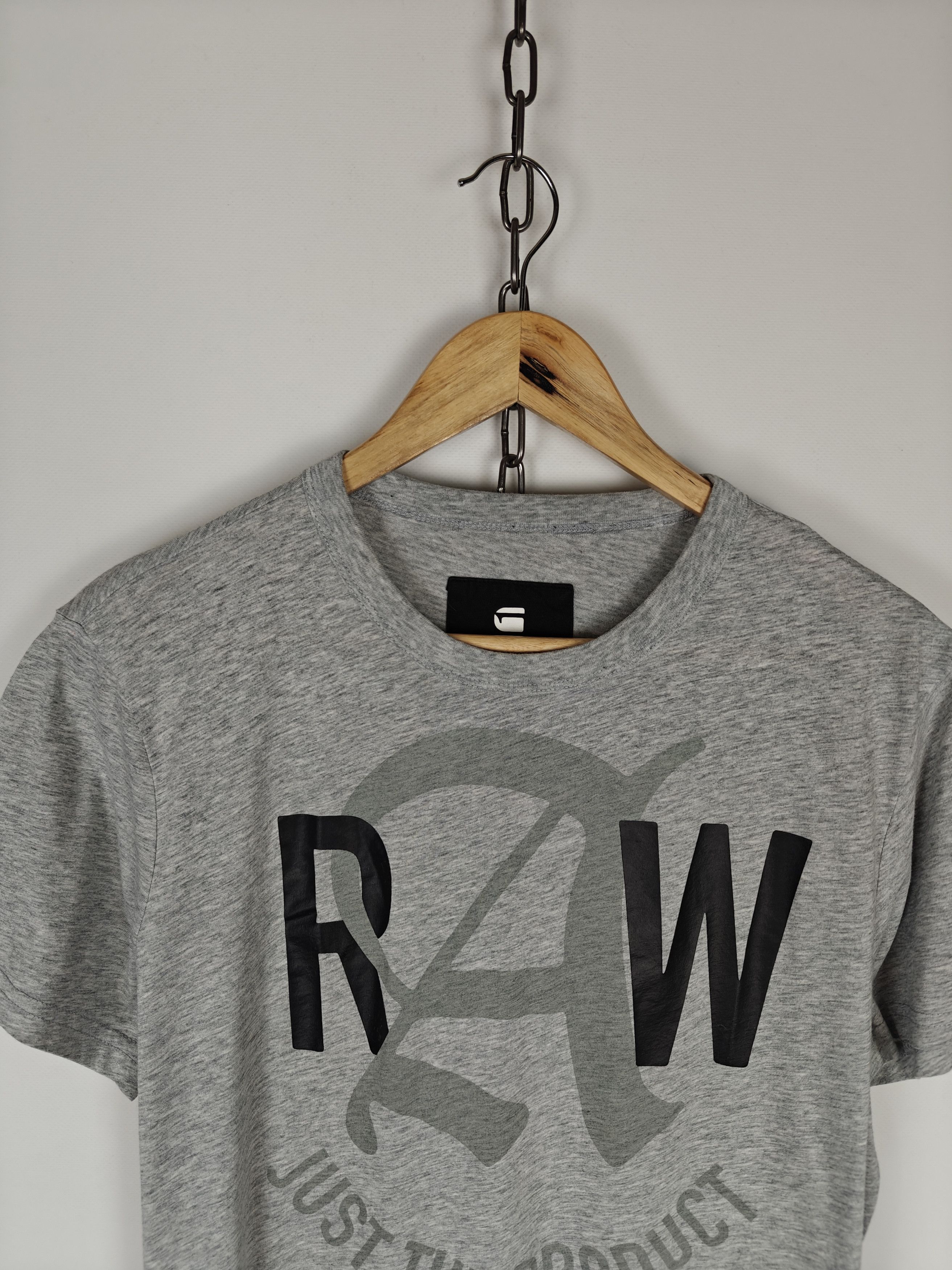 G-Star G-Star Raw T-Shirt Micolas R T Tee Crewneck Gray size M Size US M / EU 48-50 / 2 - 2 Thumbnail