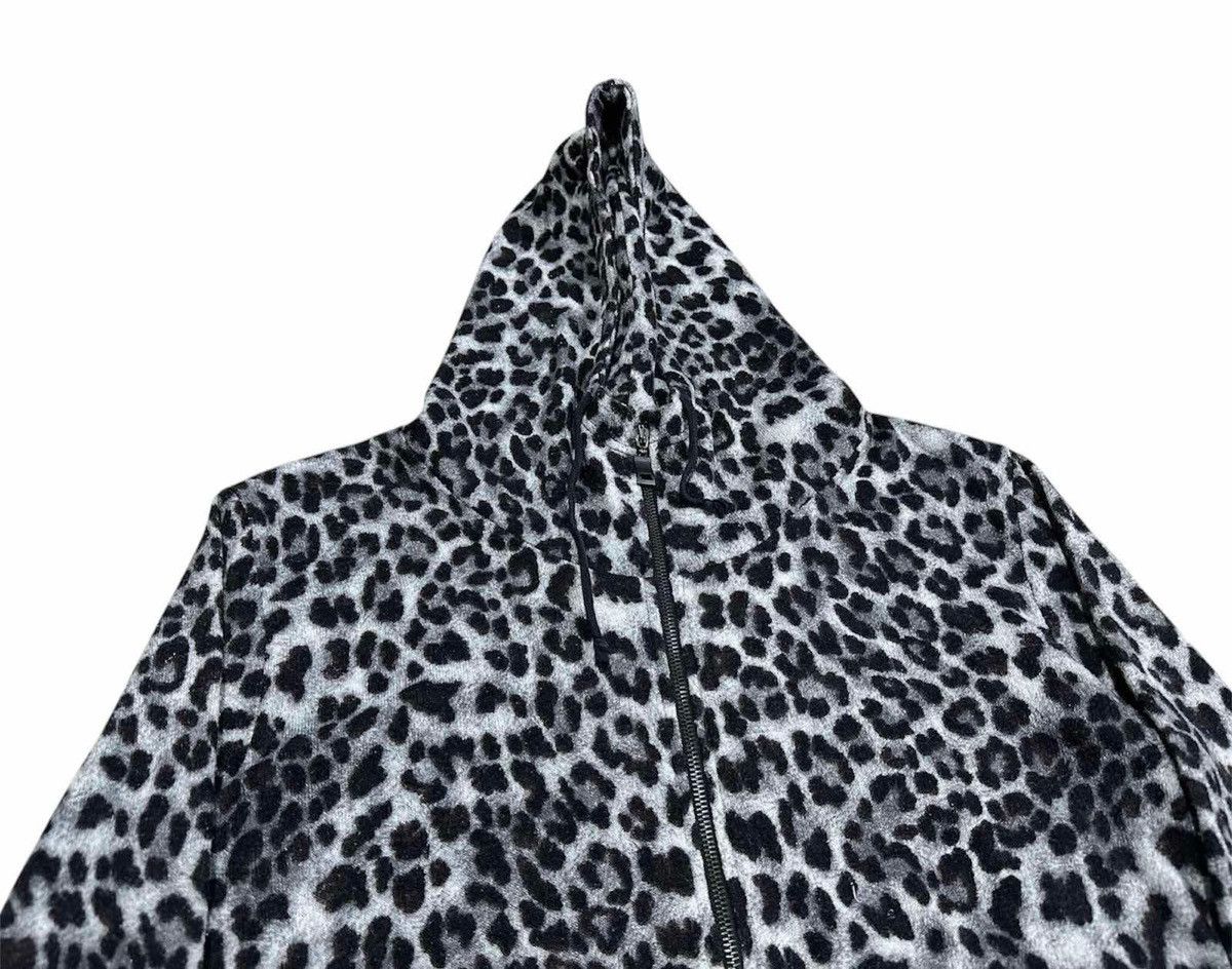 Hysteric Glamour × Japanese Brand × Seditionaries 🔥Sick Y2K Semantic Design Zip Hoodie Black Leopard Goth Punk Size US L / EU 52-54 / 3 - 5 Thumbnail