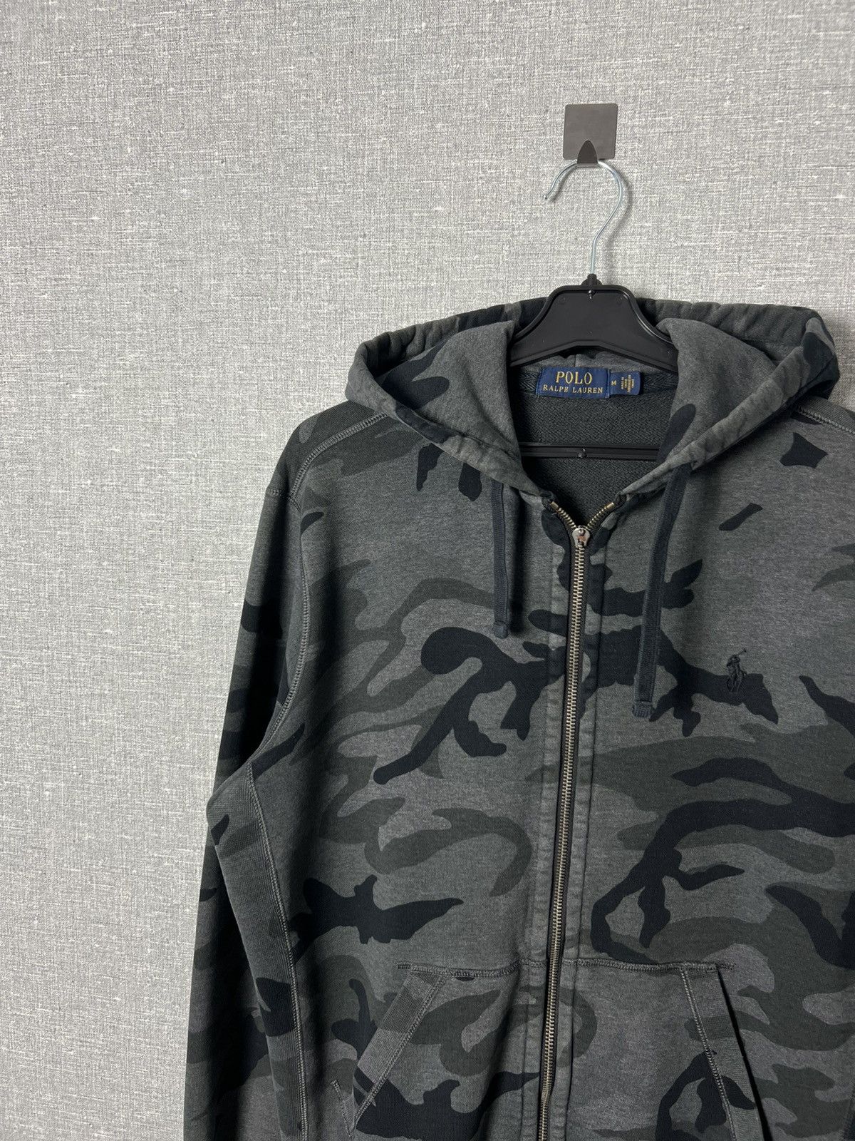 Polo Ralph Lauren Polo Ralph Lauren Camo Full Zip Hoodie Pony Logo Size US M / EU 48-50 / 2 - 2 Thumbnail