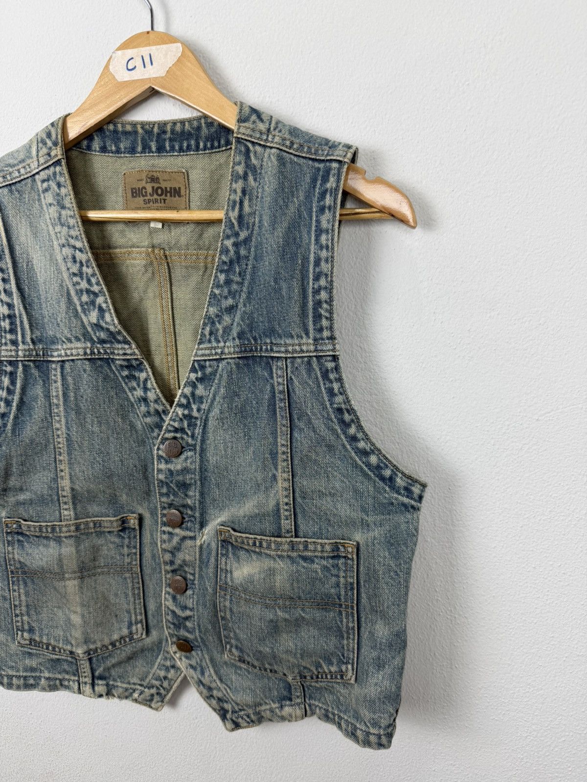 Big John Vintage Big John Spirit Denim Vest Size US L / EU 52-54 / 3 - 3 Thumbnail
