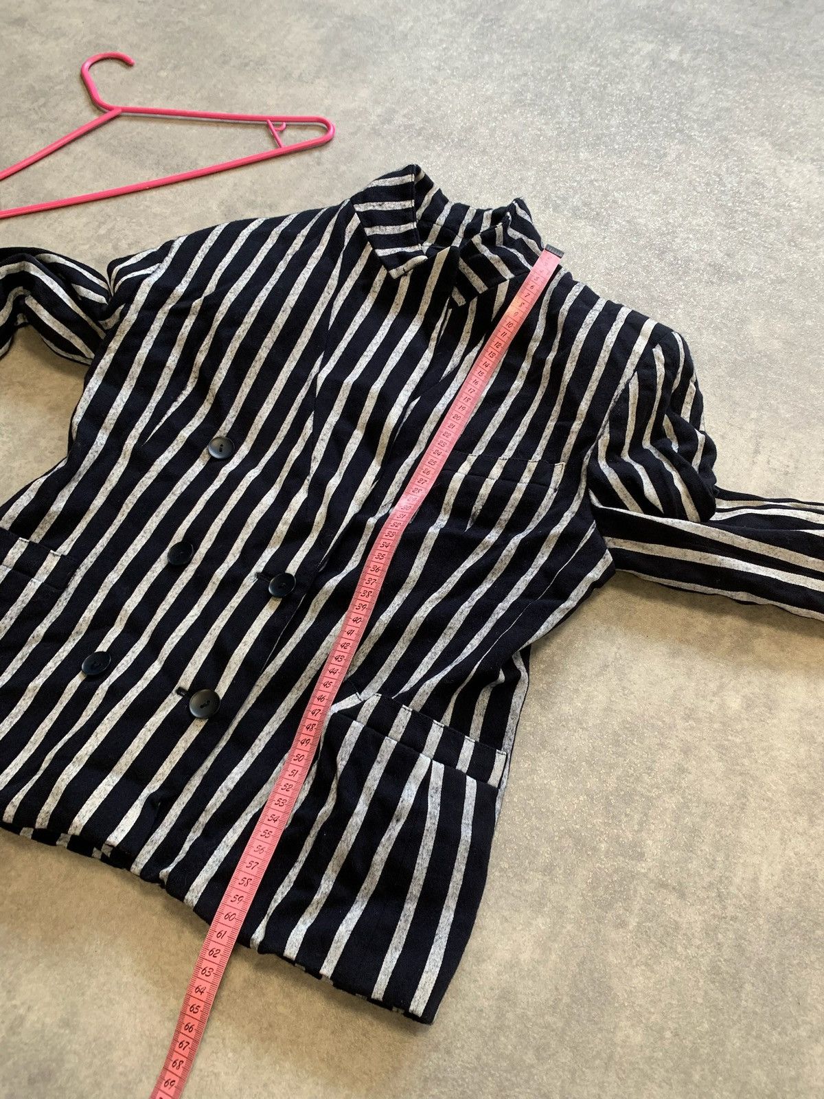 Escada Escada womens wool blazer jacket size 40 striped Size S / US 4 / IT 40 - 5 Thumbnail