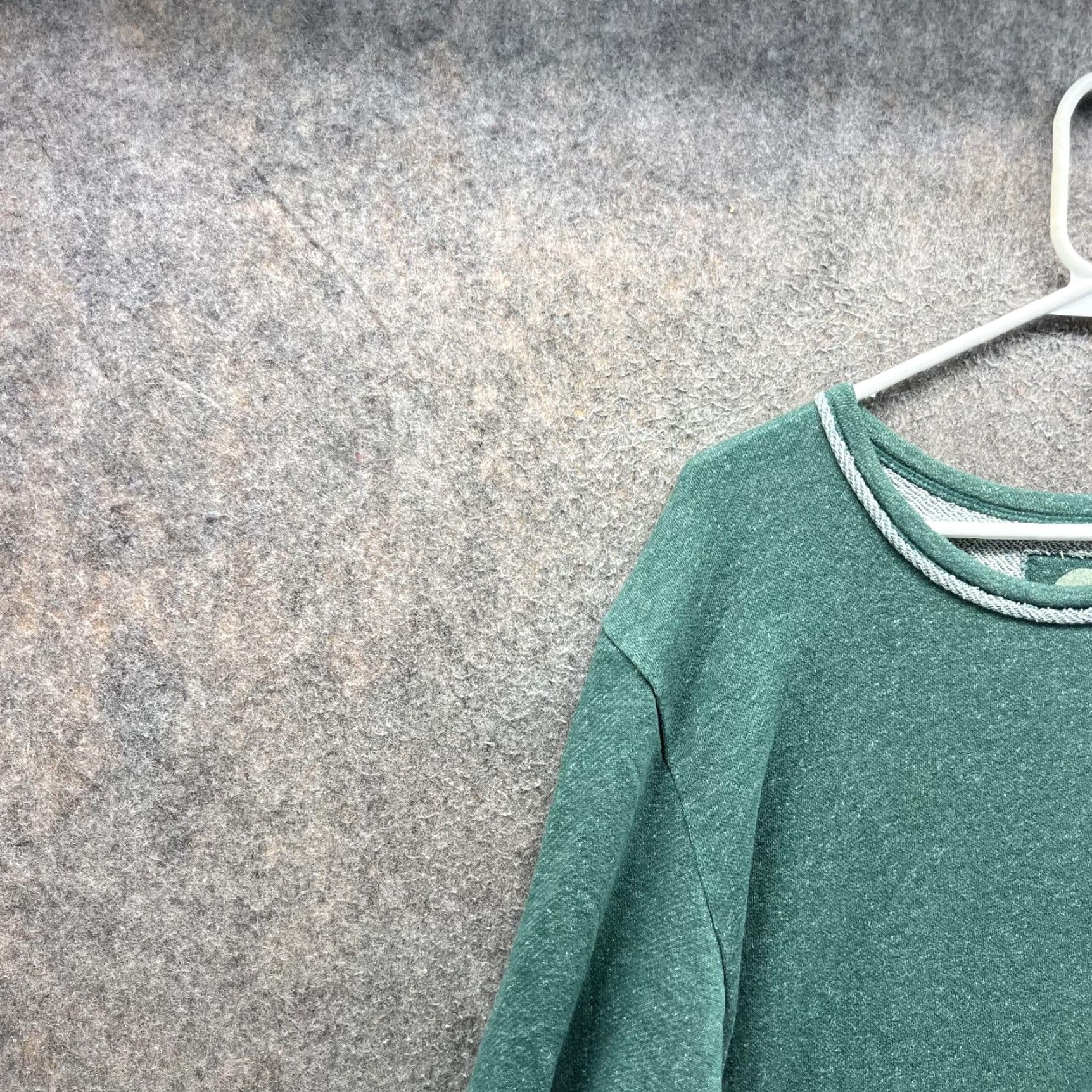 Life is Good Life is Good Sweatshirt Womens L Green Crewneck Pullover Logo Patch Top Size L / US 10 / IT 46 - 4 Thumbnail