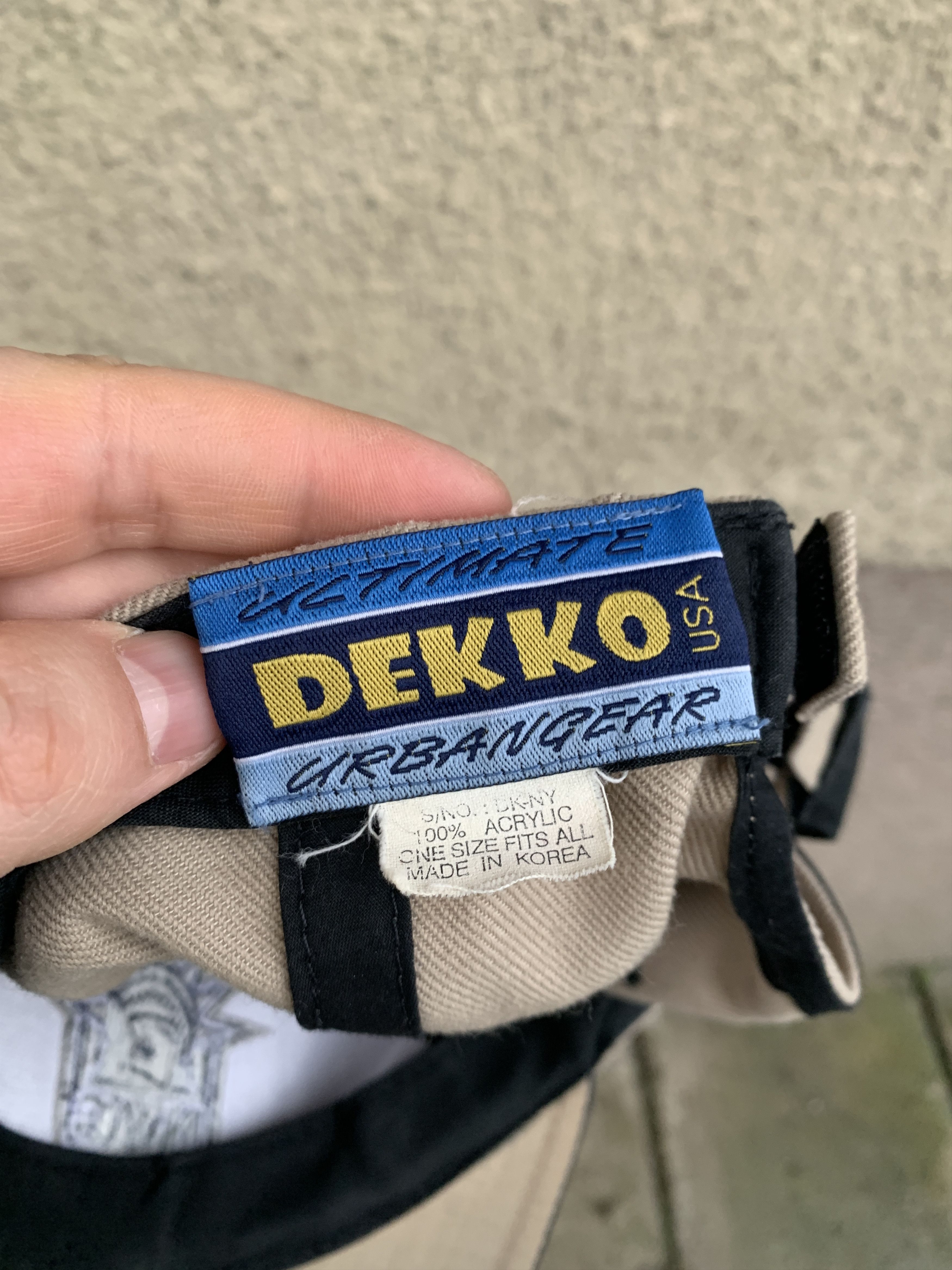 Vintage New York Dekko Ultimate USA Cap Size ONE SIZE - 7 Thumbnail