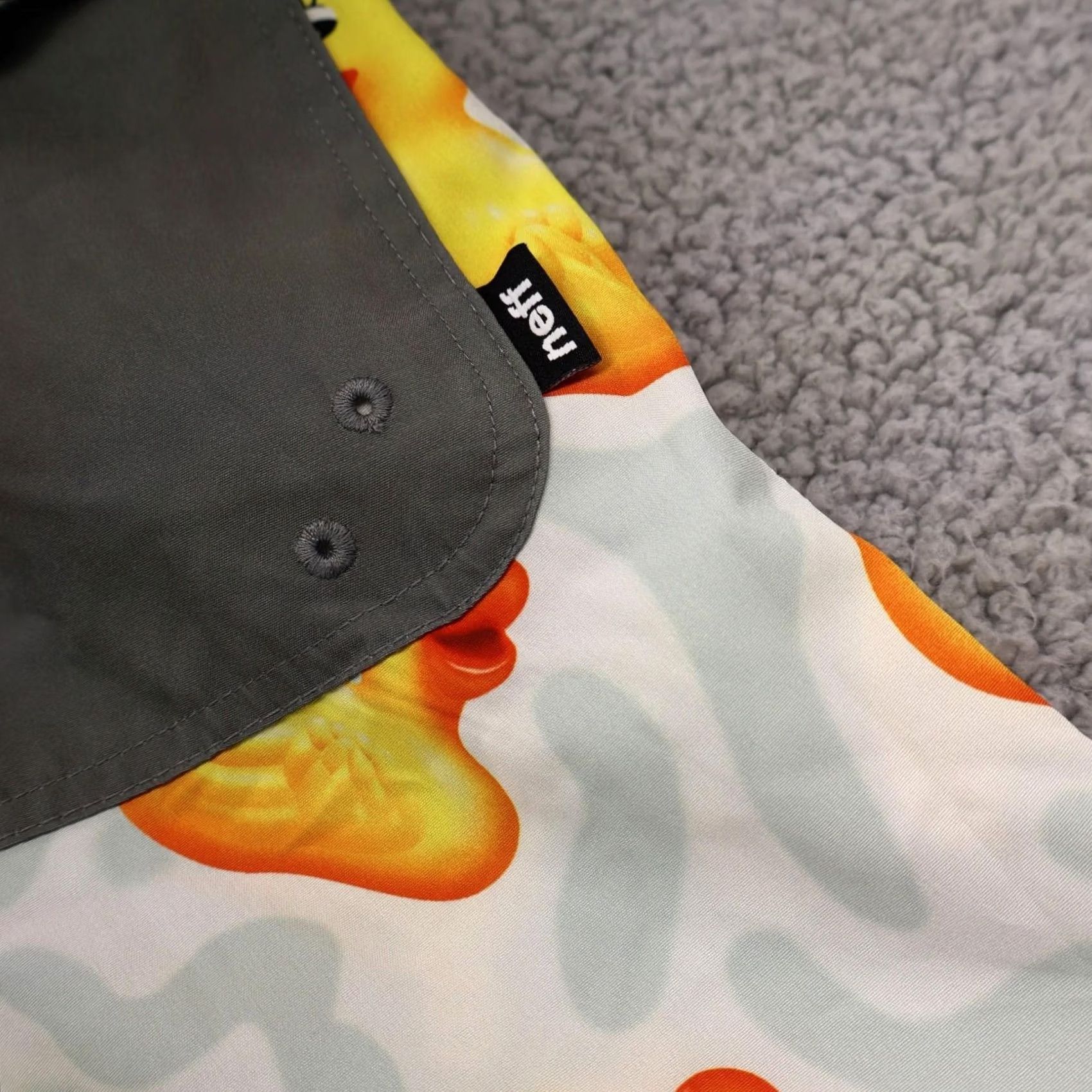 Vintage Neff Trunks Men Medium Swim Board Shorts Yellow Duck 28W Size US 31 - 6 Thumbnail