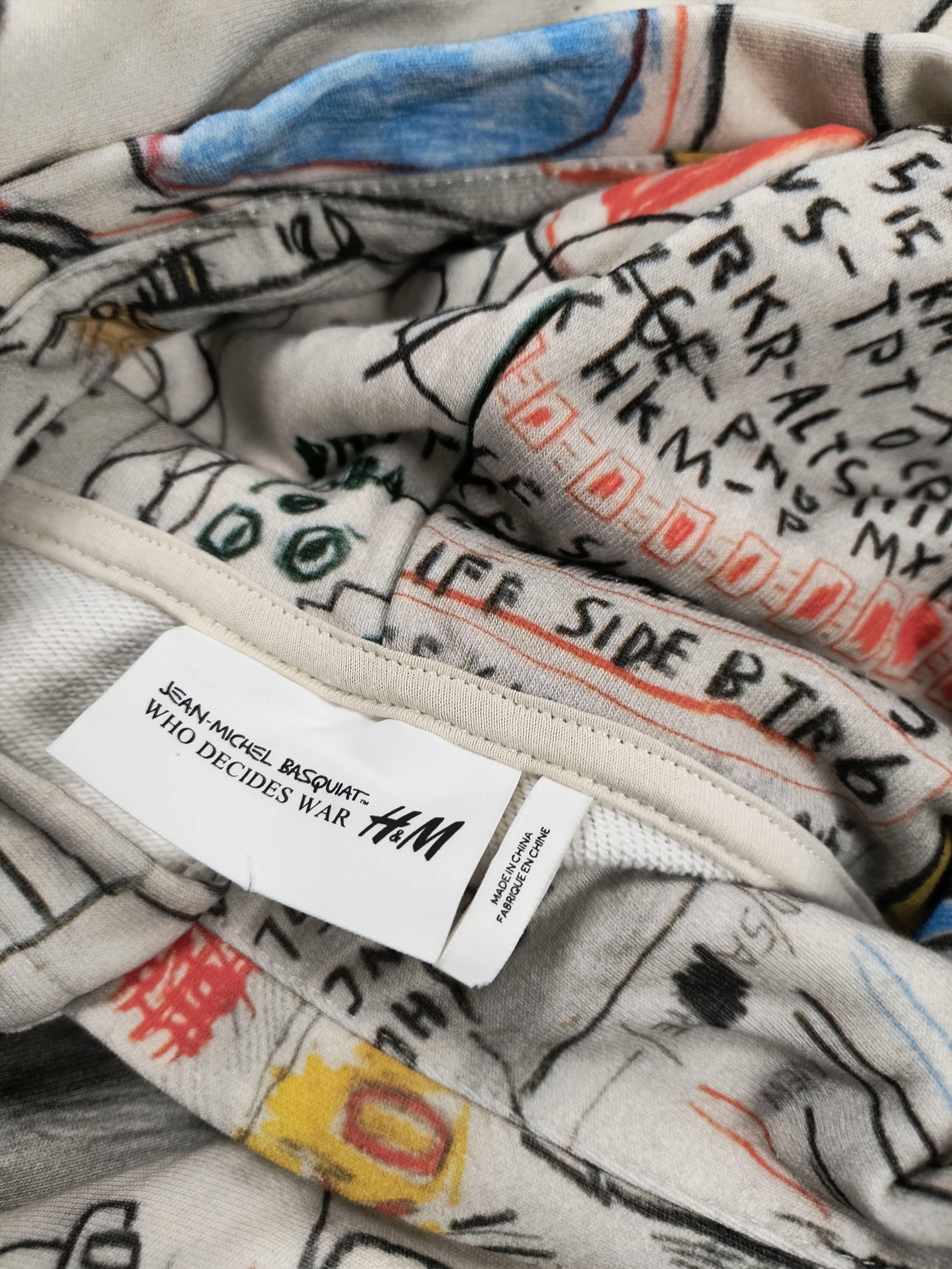 H&M × Jean-Michel Basquiat × Who Decides War H&M x Jean Michel Basquiat Who Decides War hoodie sweatshirt Size US M / EU 48-50 / 2 - 9 Thumbnail