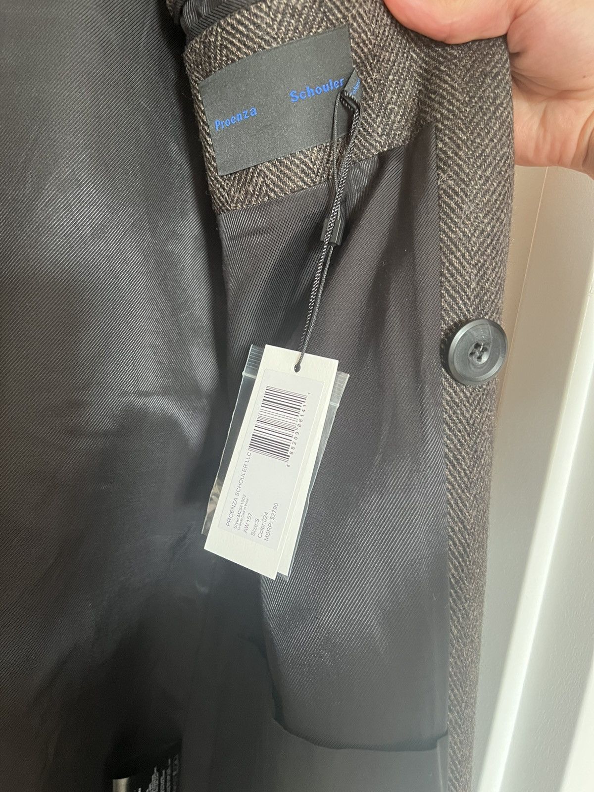Other Proenza Schouler Men’s Wool Coat Size US S / EU 44-46 / 1 - 4 Thumbnail