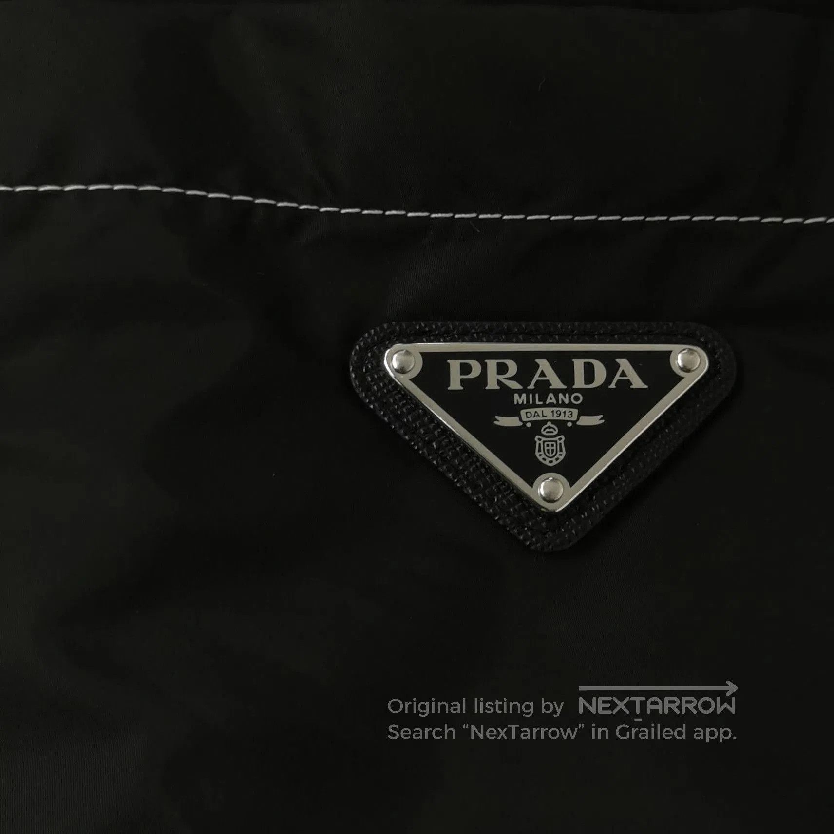 Prada Prada Triangle Logo Black Shorts Size XS . Size US 26 / EU 42 - 3 Thumbnail