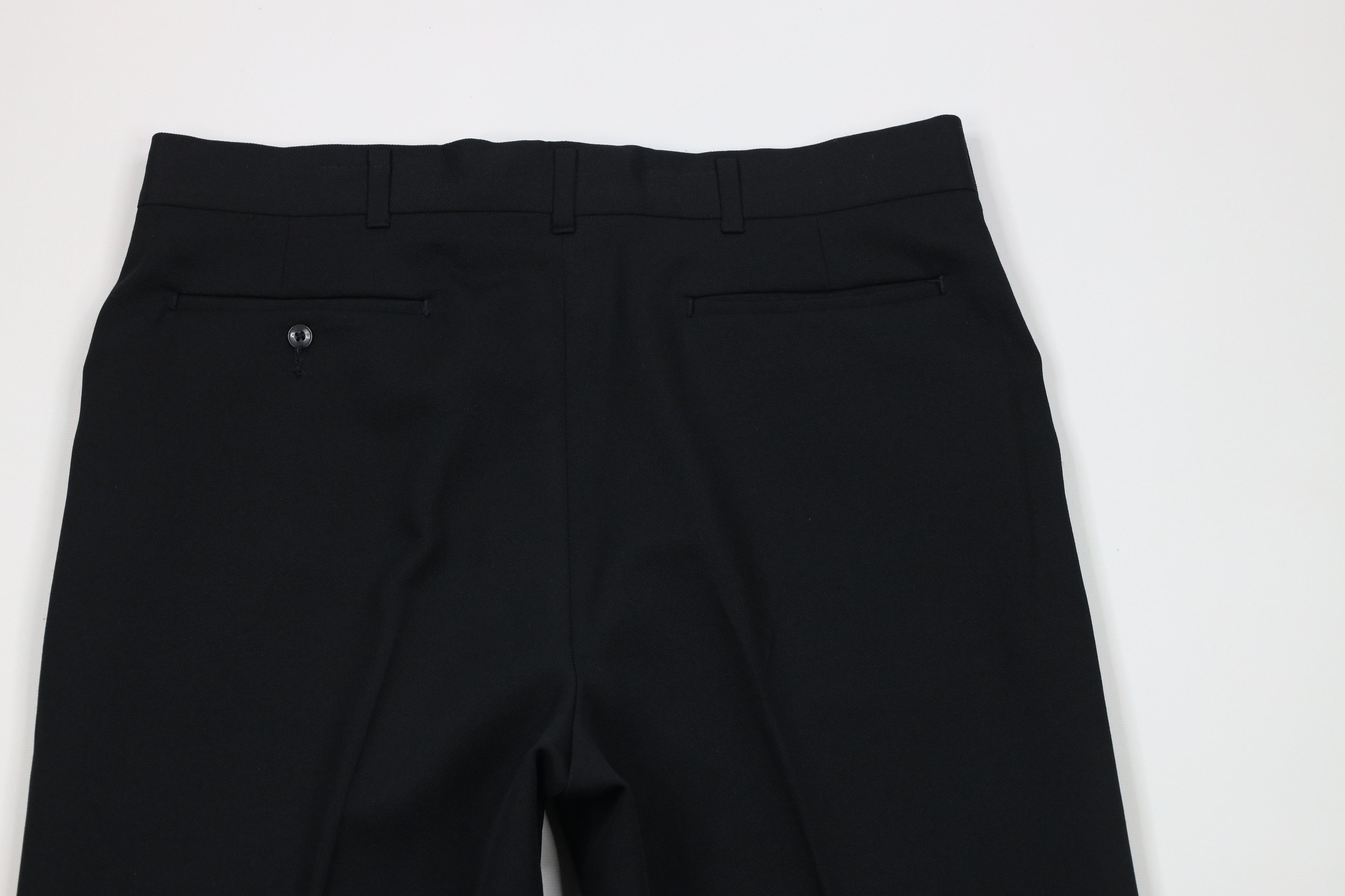 Vintage Vintage 70s Streetwear Leg Bell Bottoms Chino Pants Black Size US 34 / EU 50 - 8 Thumbnail
