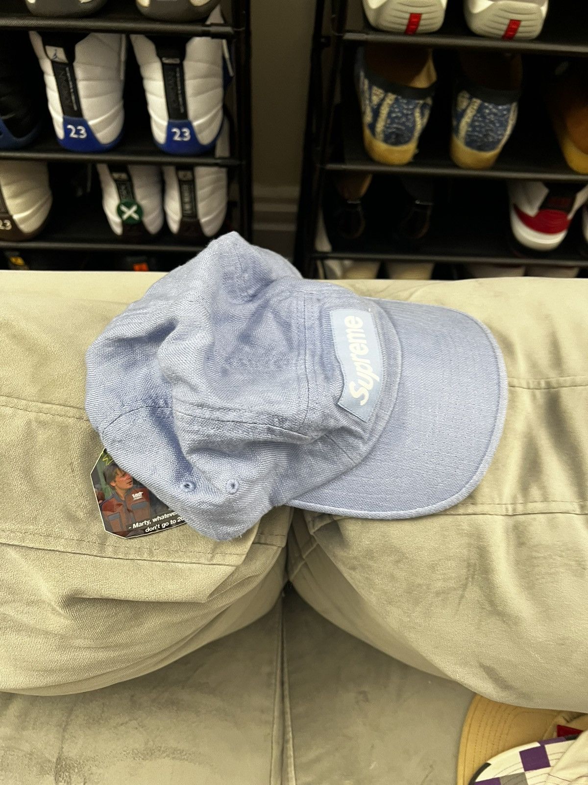 Supreme Supreme Blue Cap Size ONE SIZE - 7 Thumbnail