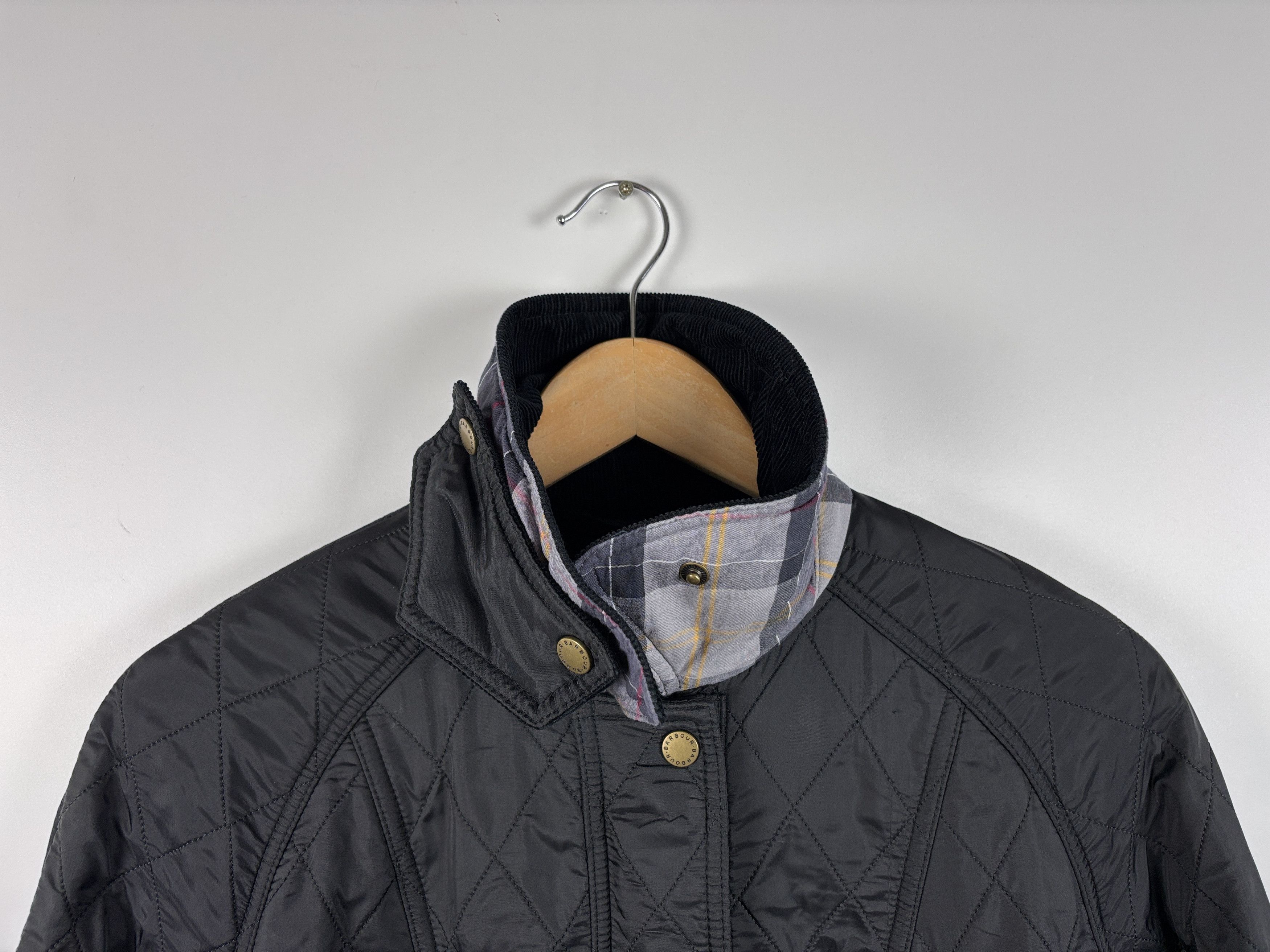 Barbour Barbour Beadnell Polarquilt Quilted Jacket Black Size US 6 Size M / US 6-8 / IT 42-44 - 4 Thumbnail