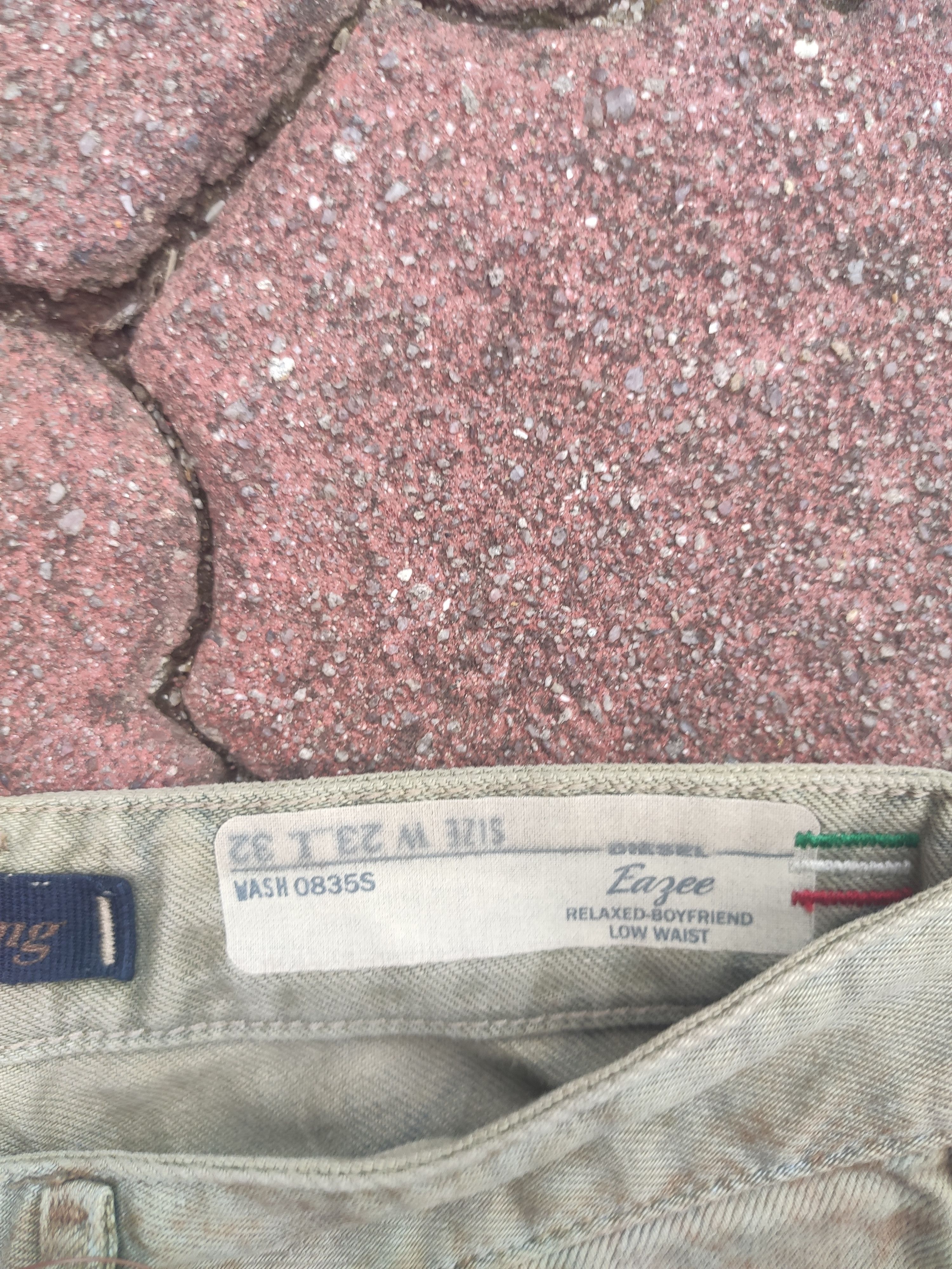 Diesel × Diesel Black Gold Diesel Jeans low rise acid wash design Size US 28 / EU 44 - 7 Thumbnail