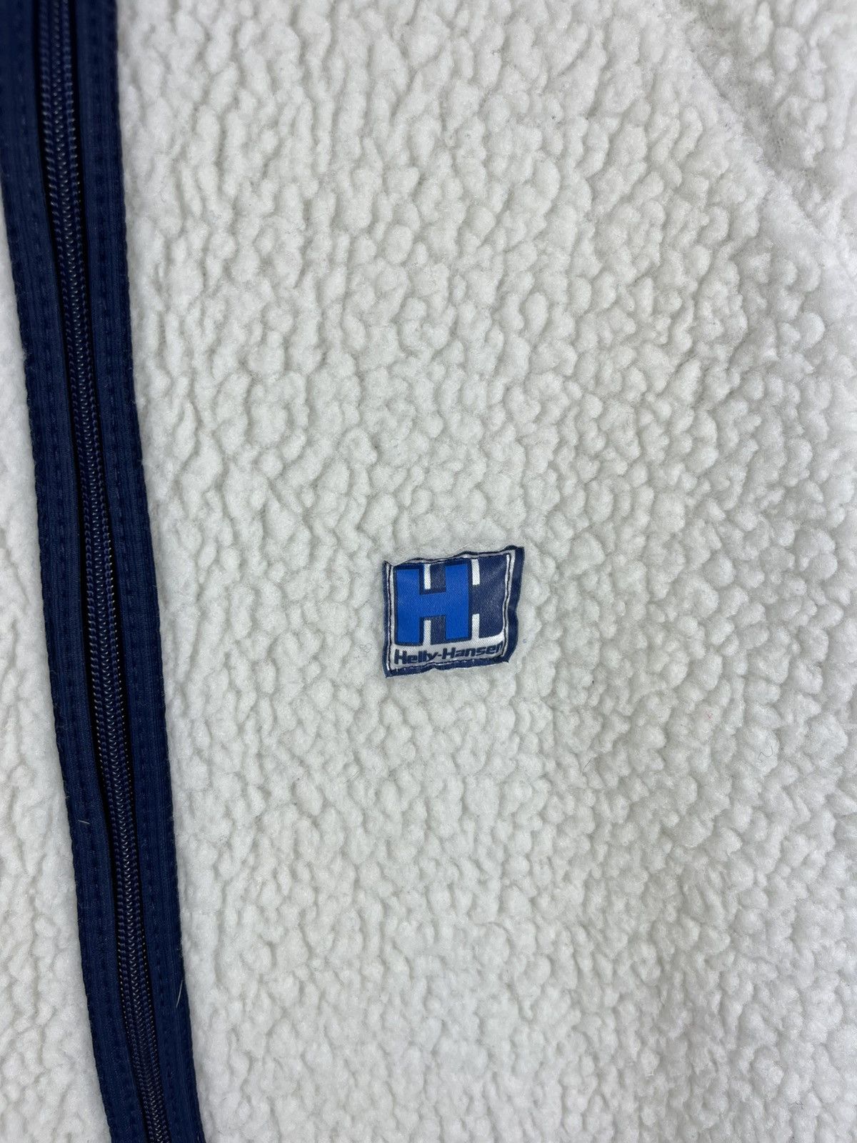 Helly Hansen × Vintage Vintage Helly Hansen fleece sherpa retro jacket zip hoodie Size US M / EU 48-50 / 2 - 11 Thumbnail
