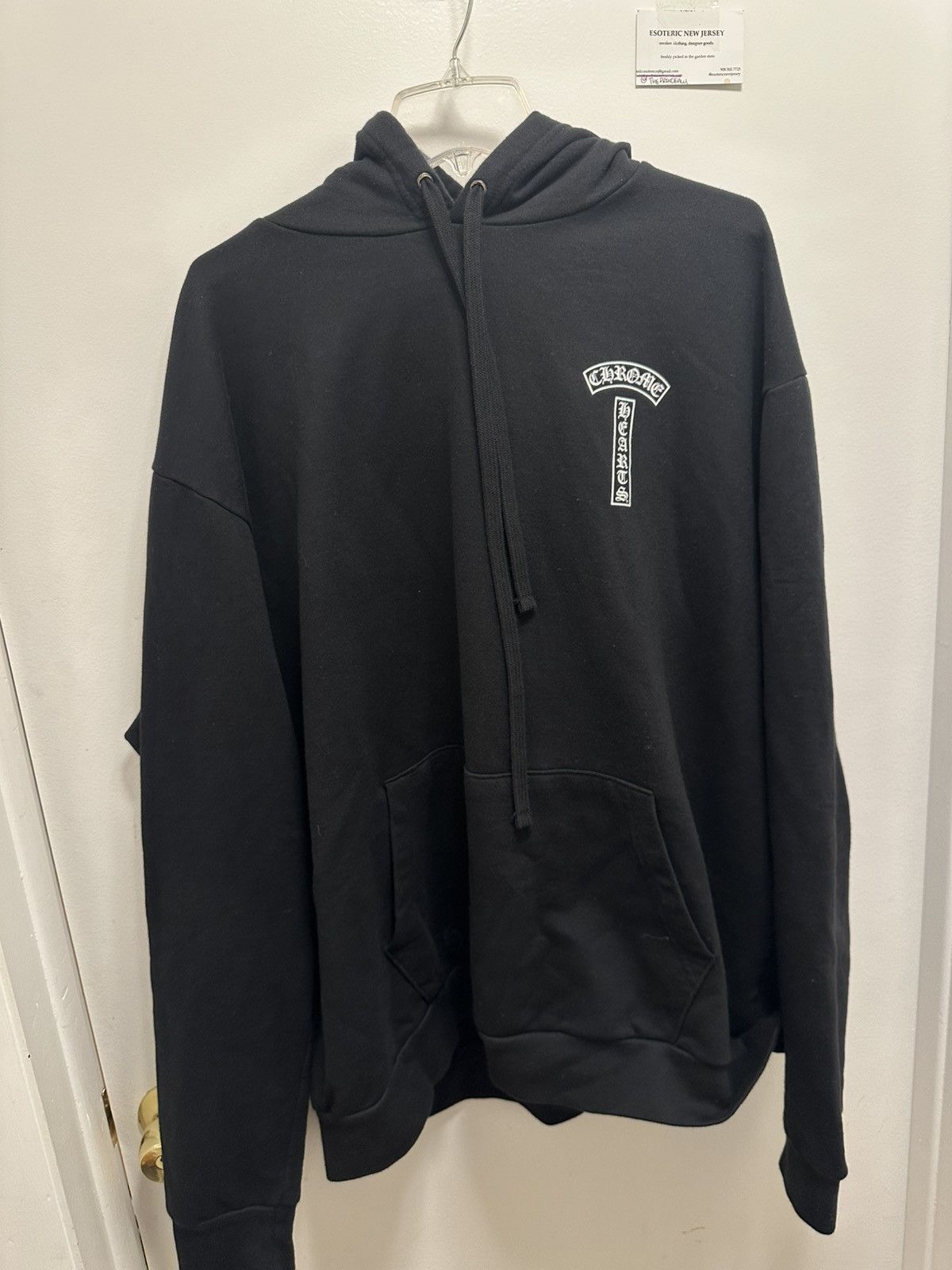 Chrome Hearts Chrome Hearts Shoulder Logo Hoodie XL | Grailed