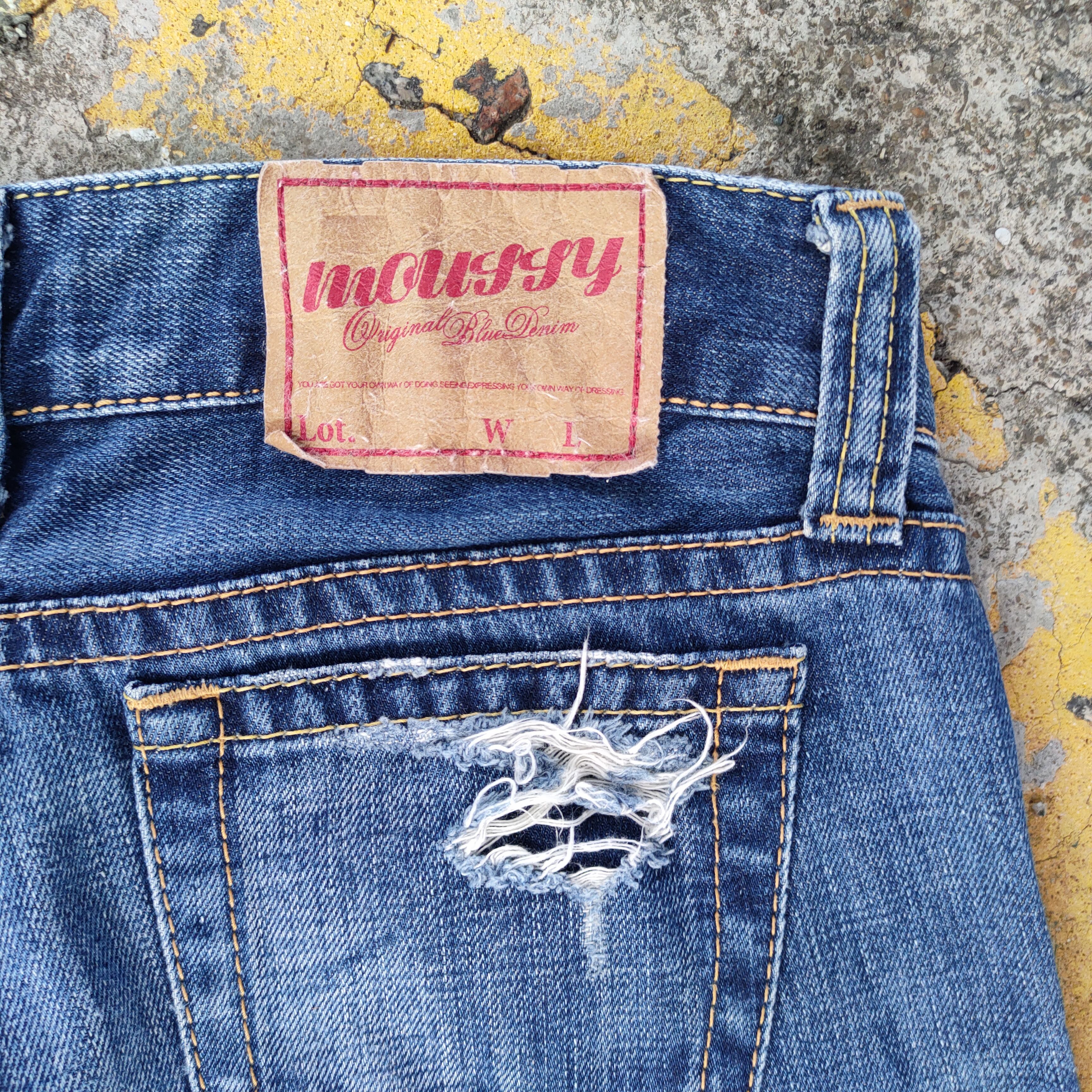 MOUSSY VINTAGE MOUSSY FLARE LOWRISE FADED JEANS DENIM PANTS Size US 30 / EU 46 - 9 Thumbnail