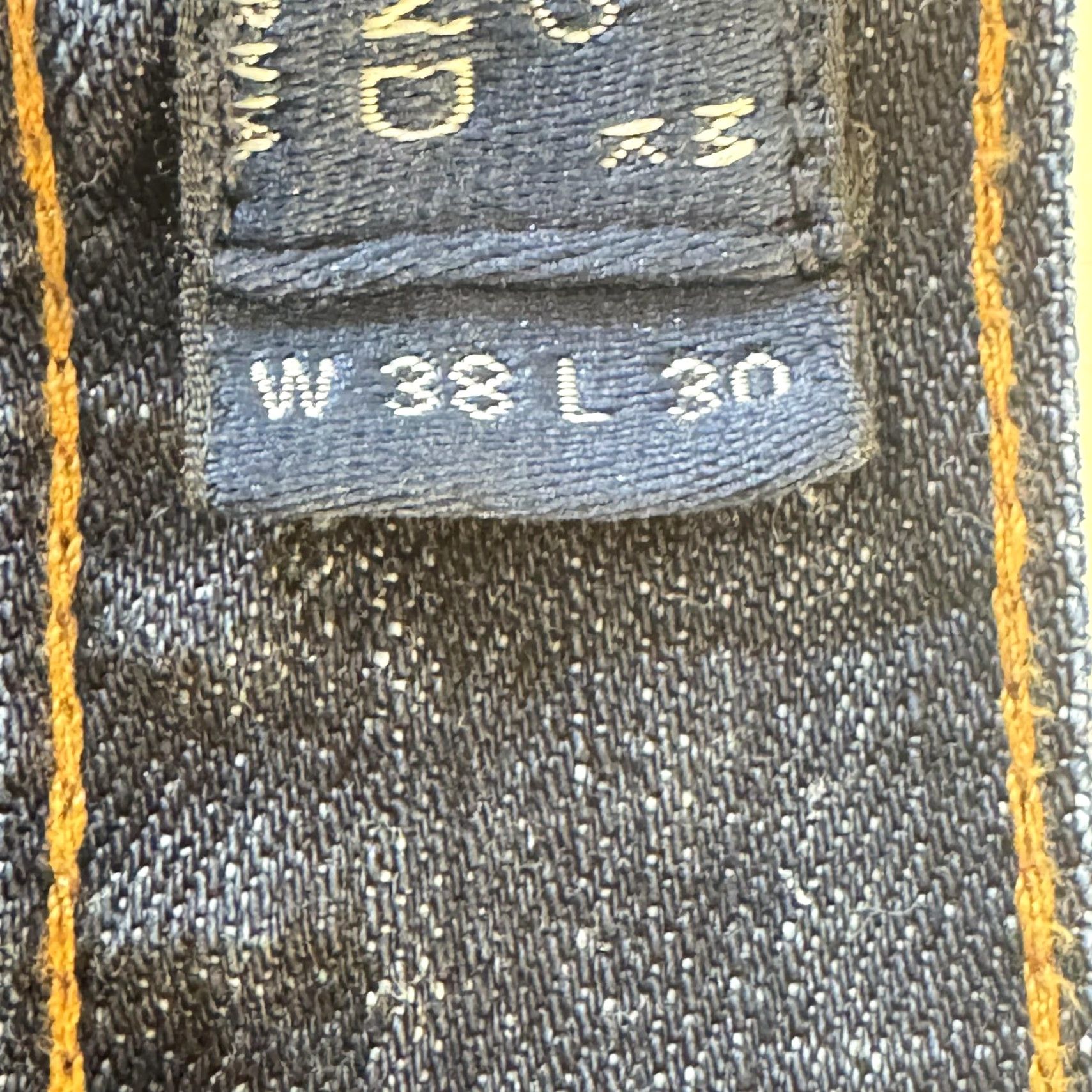 Lucky Brand Lucky Brand Jeans Mens 38x30 Blue 221 Original Straight Whiskered Denim Pants Clothing Jeans Regular Stretch Mid Rise White? No Size US 38 / EU 54 - 5 Thumbnail