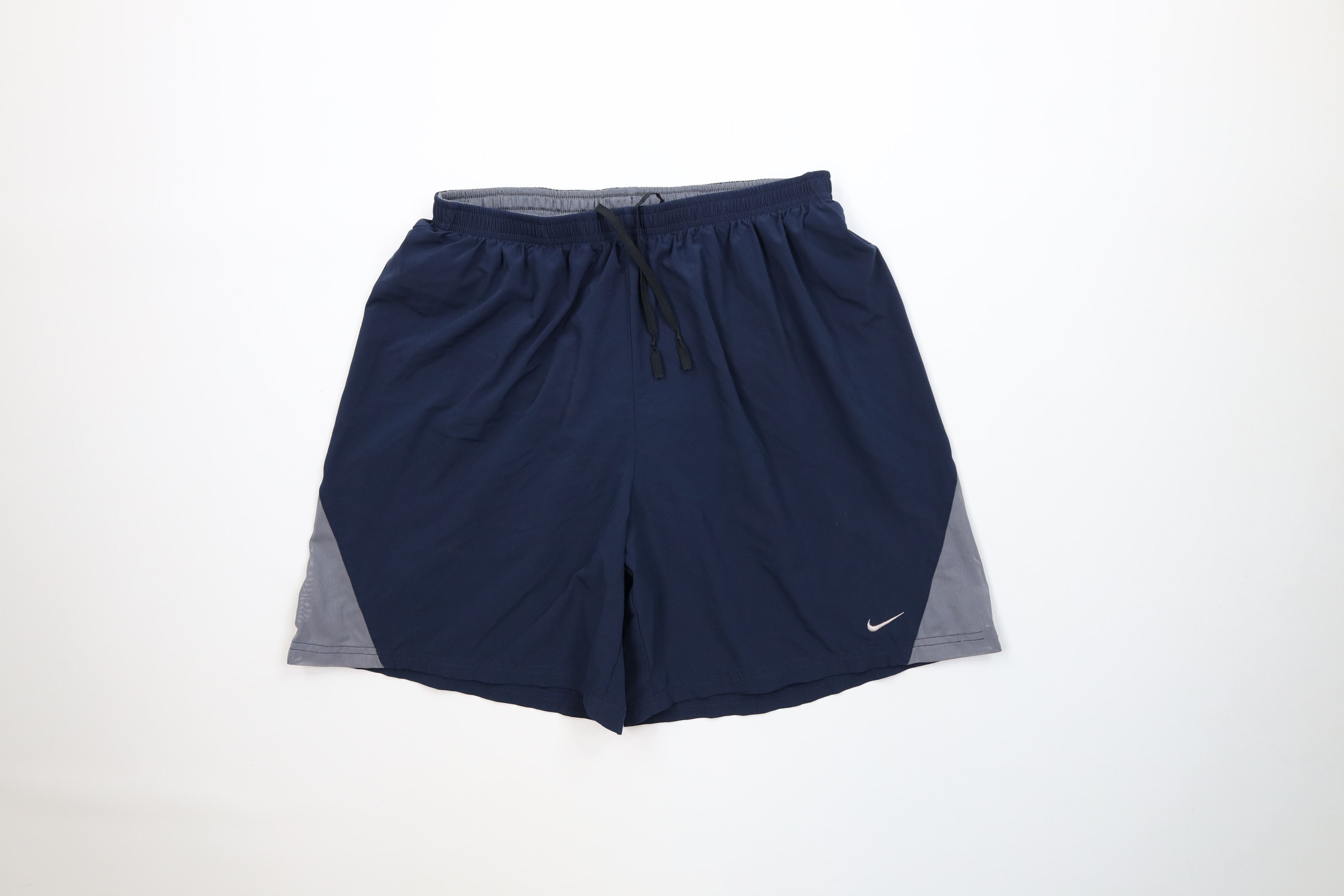 Nike Vintage Y2K Nike Scott Mini Swoosh Lined Above Knee Shorts Size US 34 / EU 50 - 1 Thumbnail