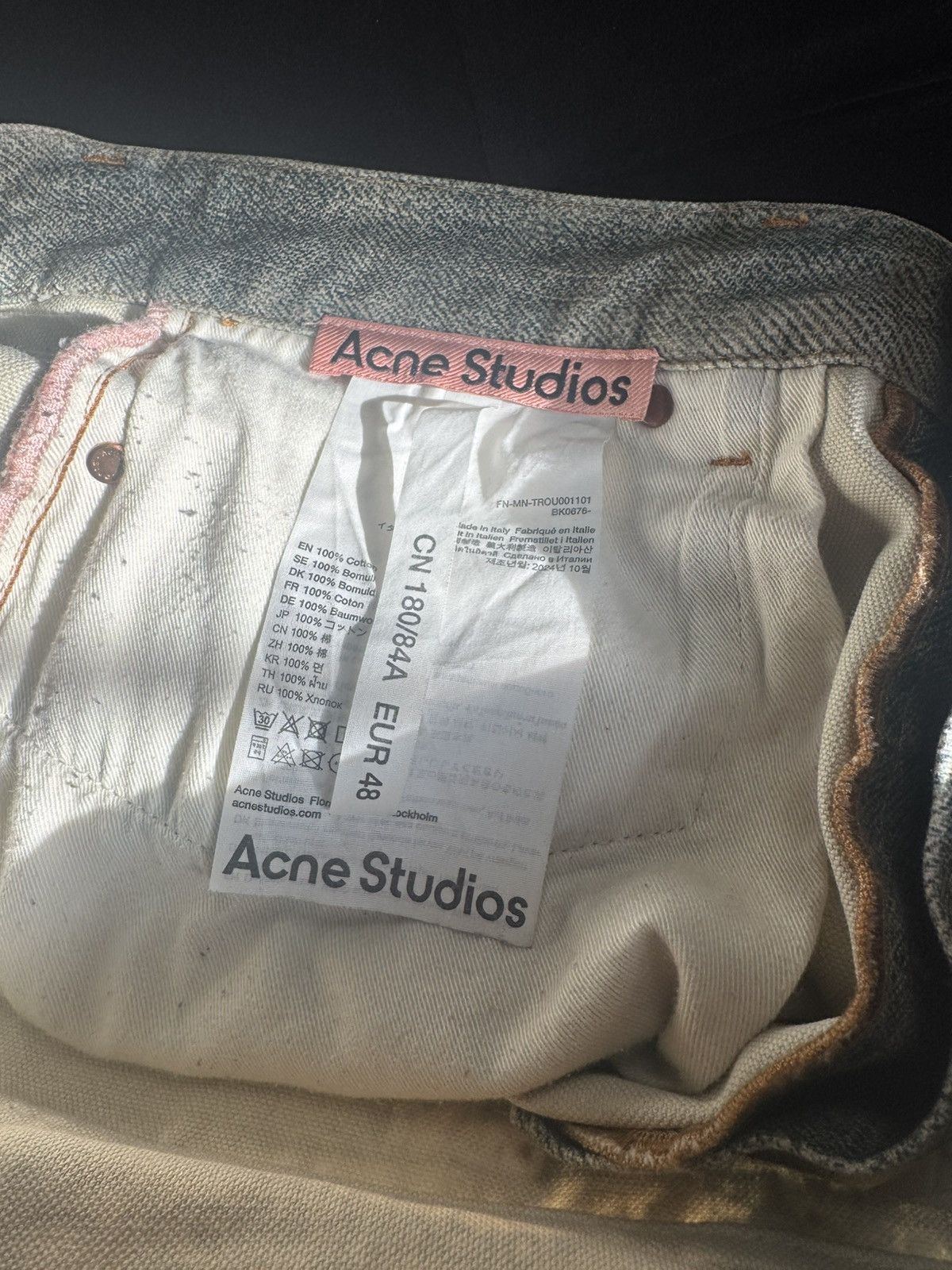 Acne Studios Acne studio mid-blue jeans 1981 Size US 32 / EU 48 - 6 Thumbnail