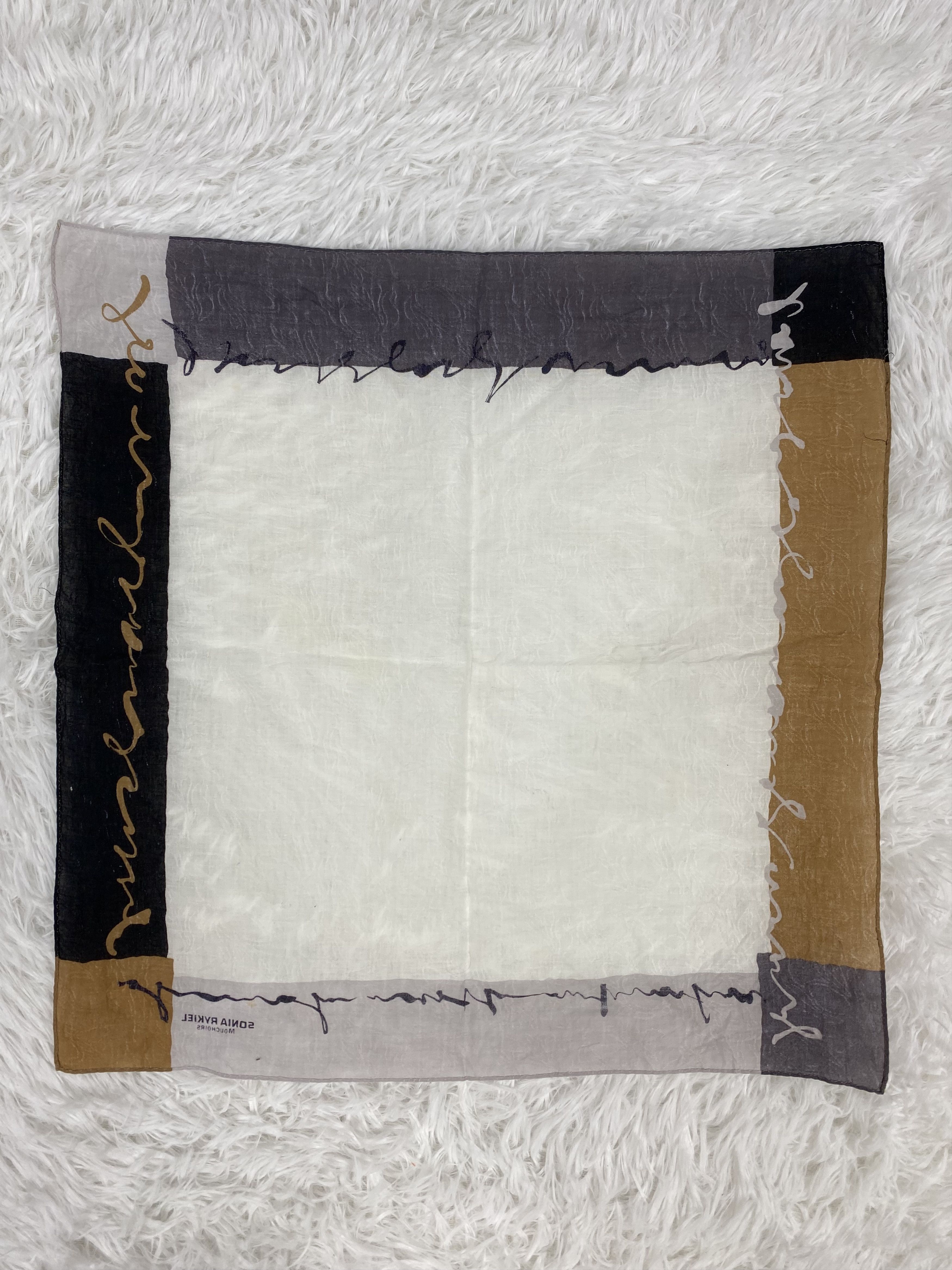 Designer × Vintage Vintage Sonia Rykiel Handkerchief Neckerchief PH0961 Size ONE SIZE - 5 Thumbnail