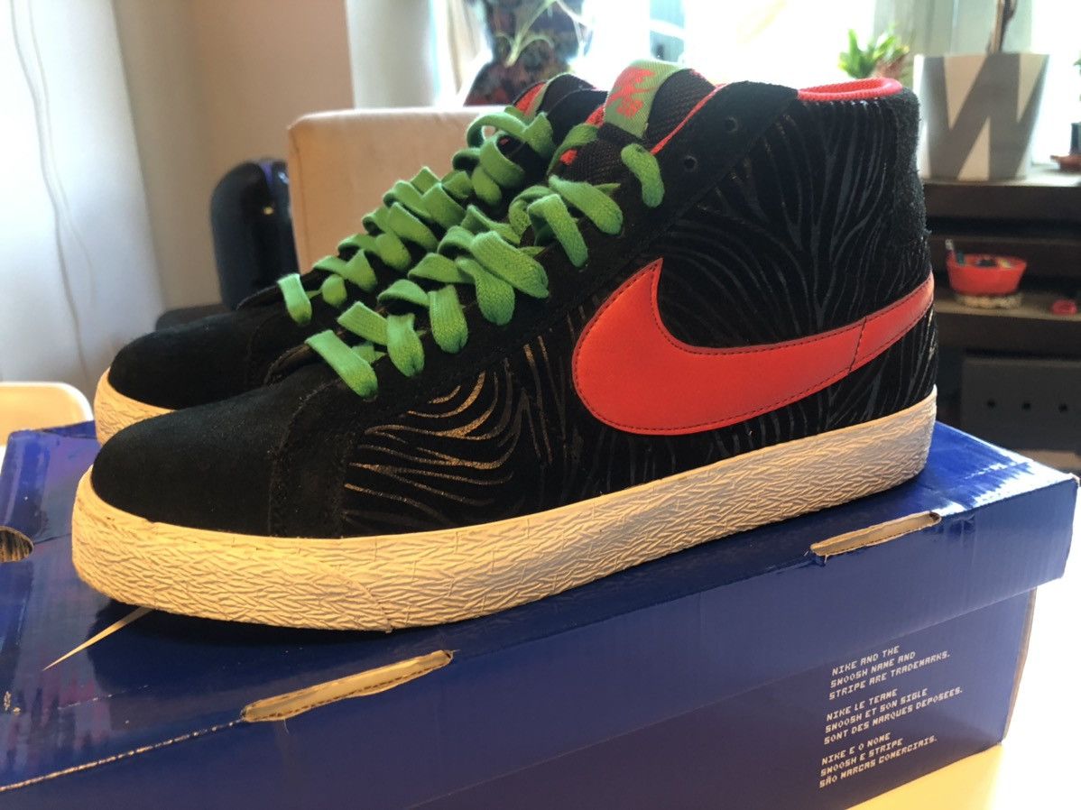 image of Nike Sb Blazer Tribe Called Quest Shoes in Black, Men's (Size 9)
