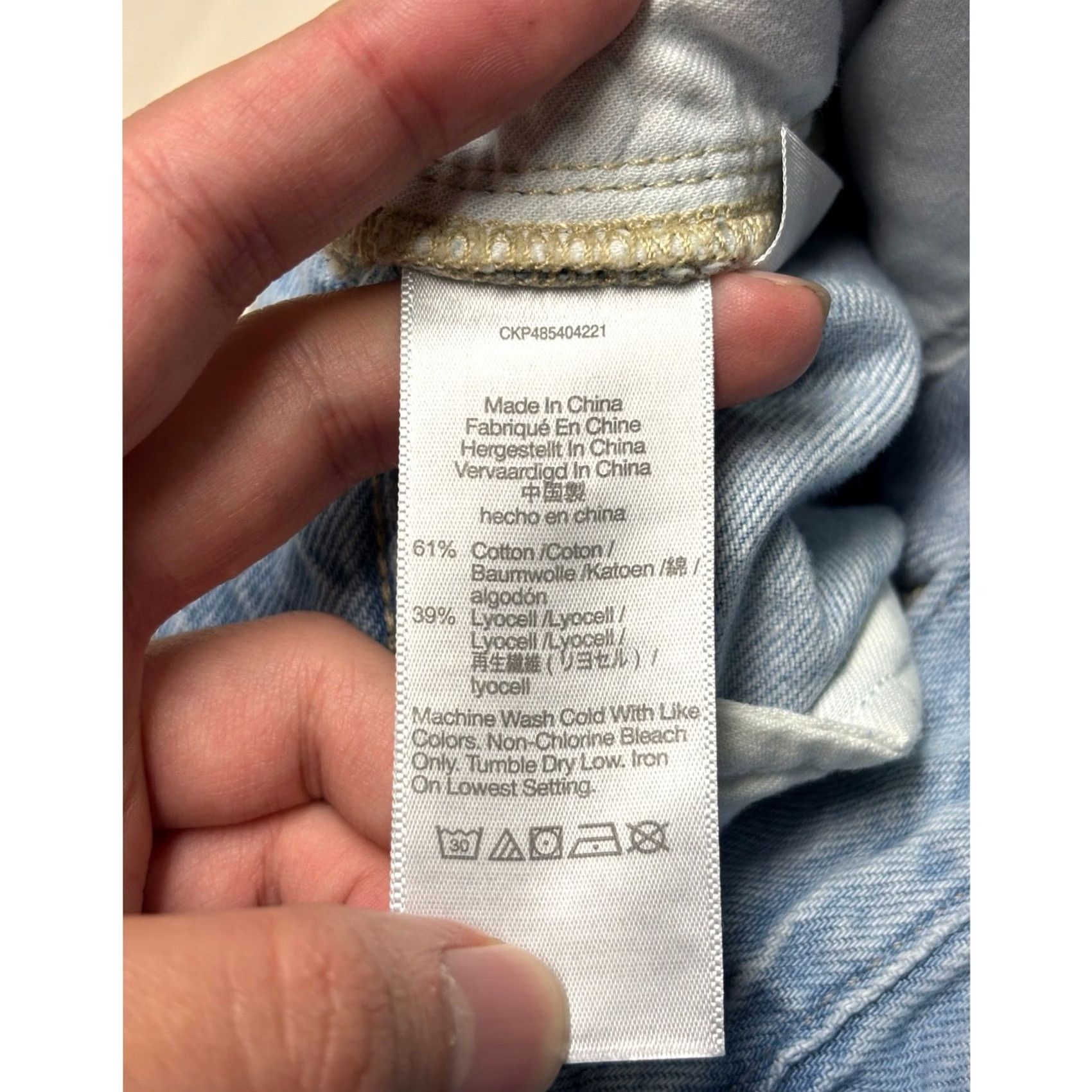 Madewell Madewell The Harlow Wide-Leg Jean Light Wash Denim High Rise Womens 29 Inseam 29 Size 29" - 5 Thumbnail
