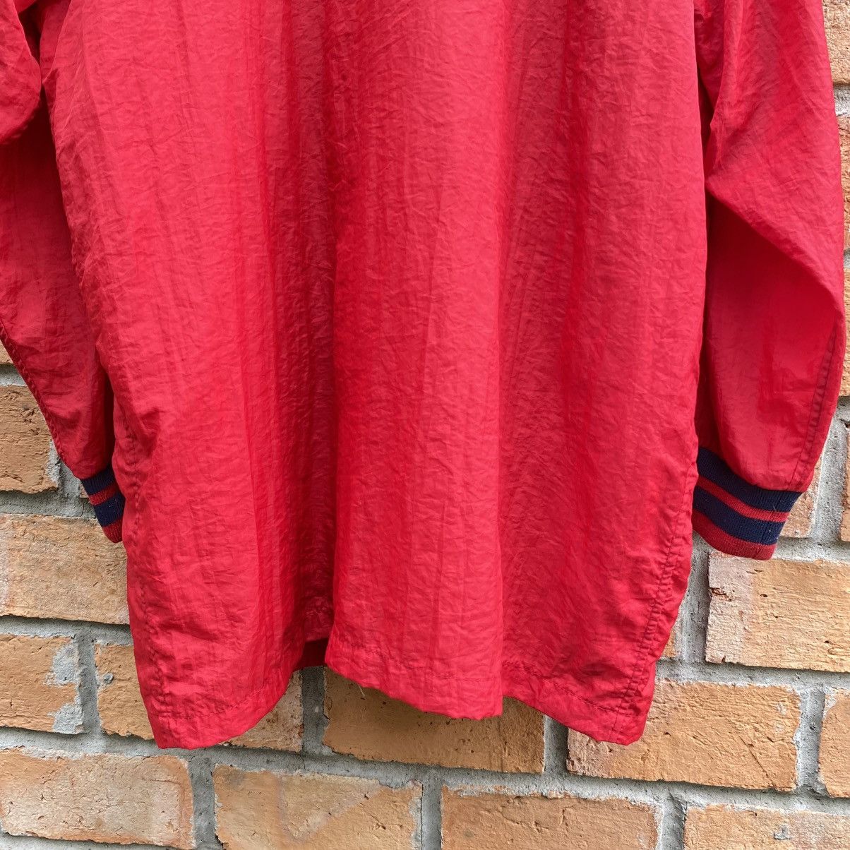 DKNY DKNY Red Button-Up Coach Jacket with Crest Size US S / EU 44-46 / 1 - 7 Thumbnail